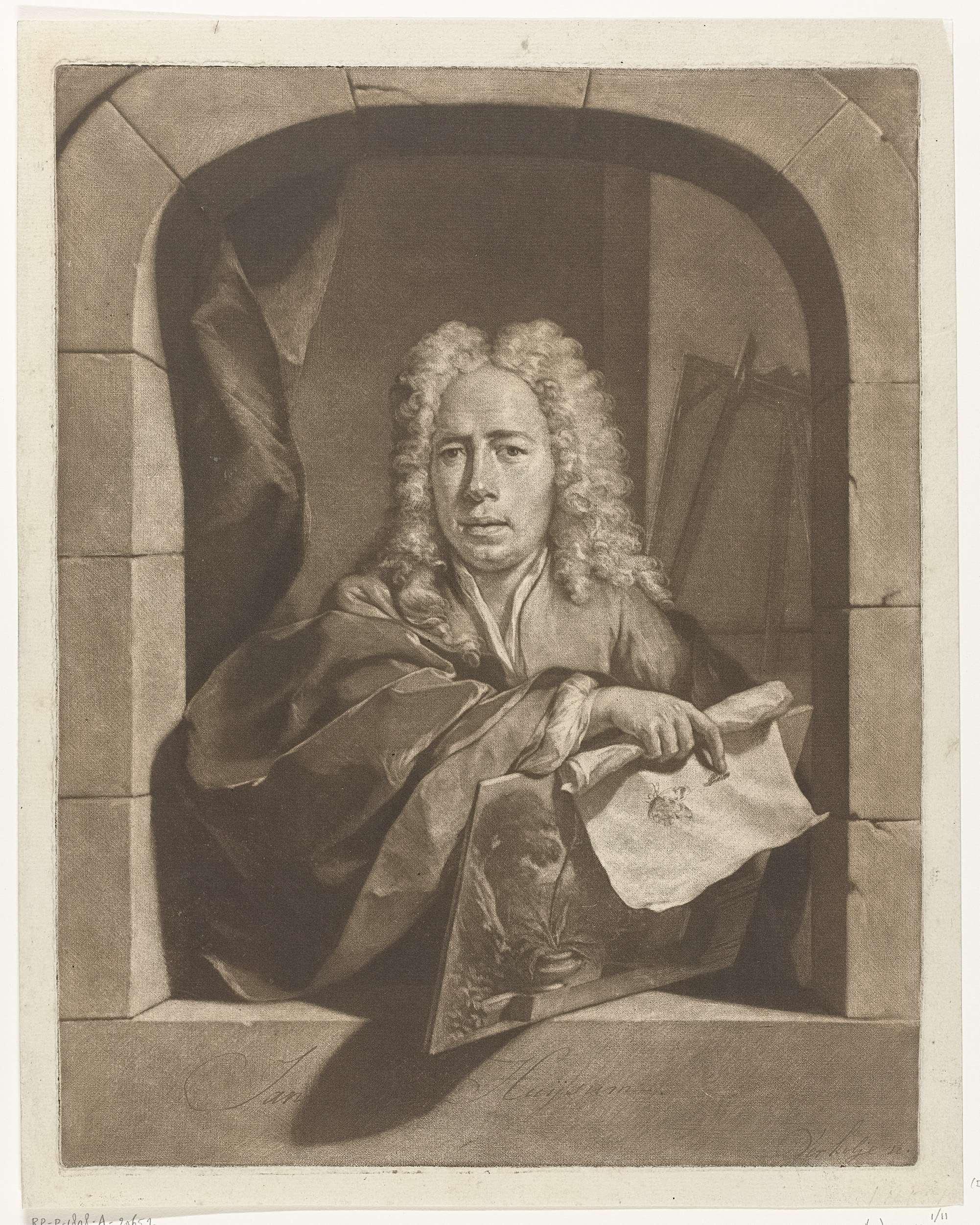 Portret van Carel Borchaert Voet