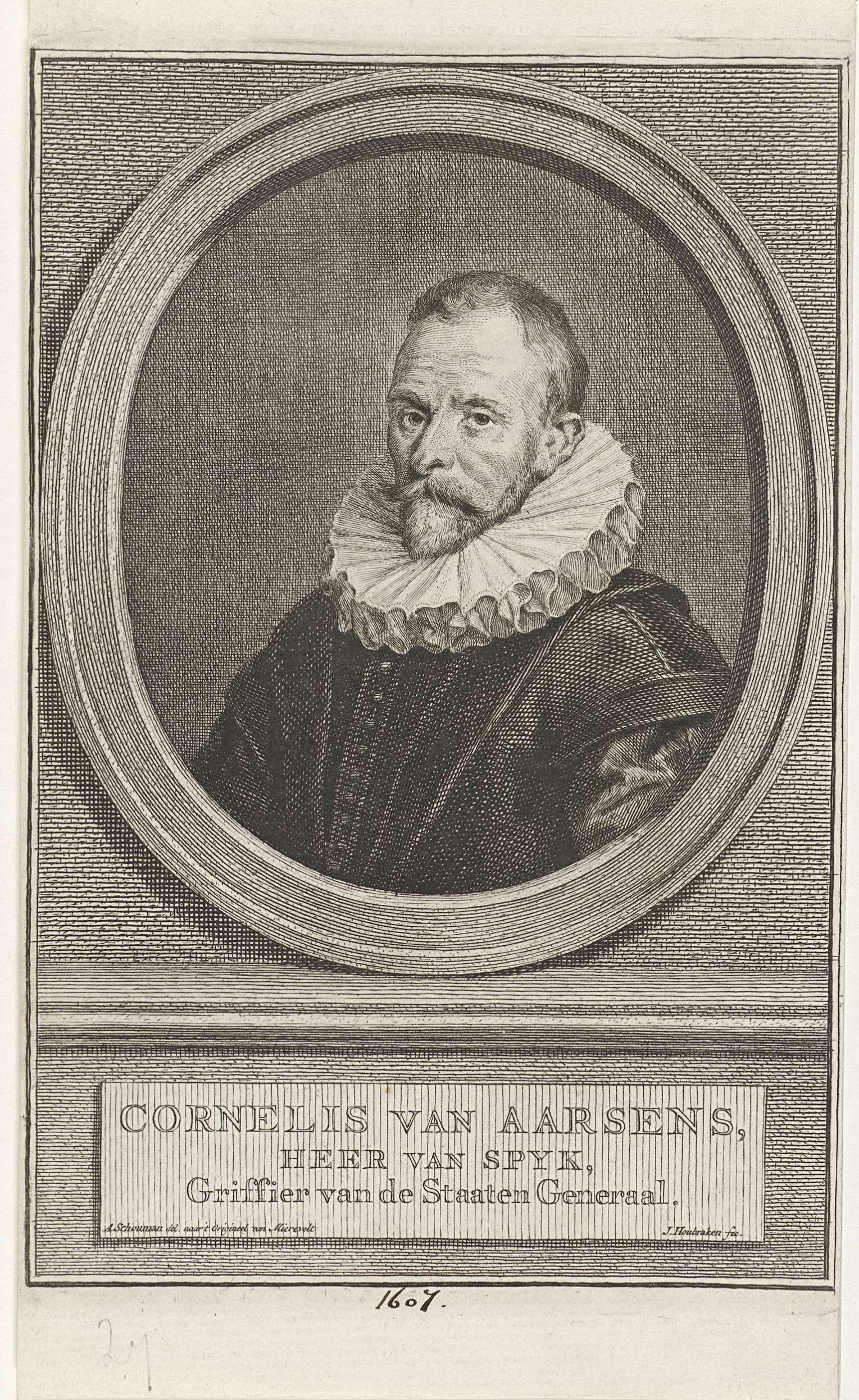 Portret van Cornelis van Aersens