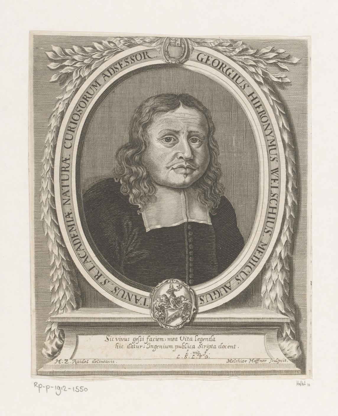 Portret van Wilhelm Schickard