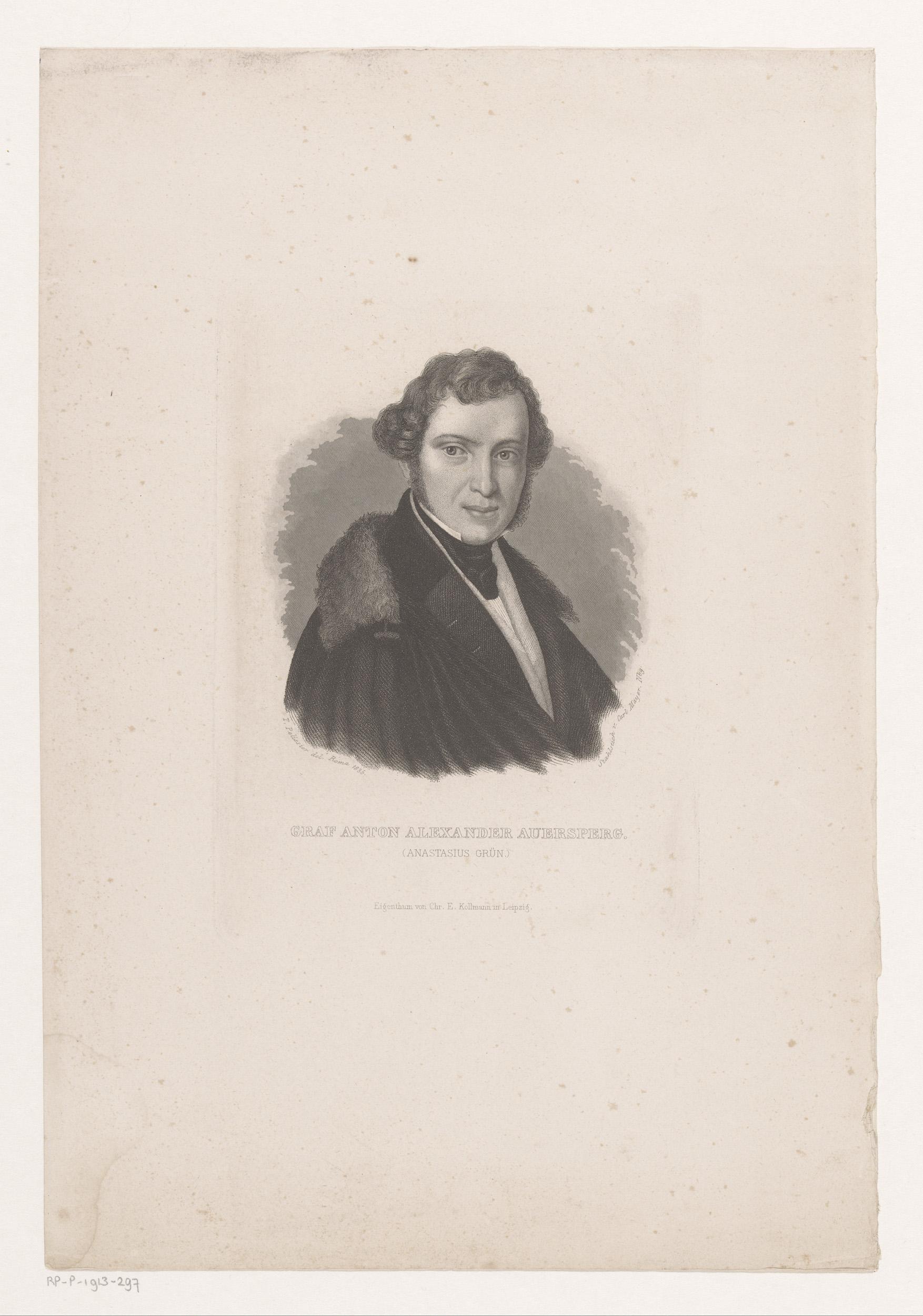Portret van Anton Alexander von Auersperg
