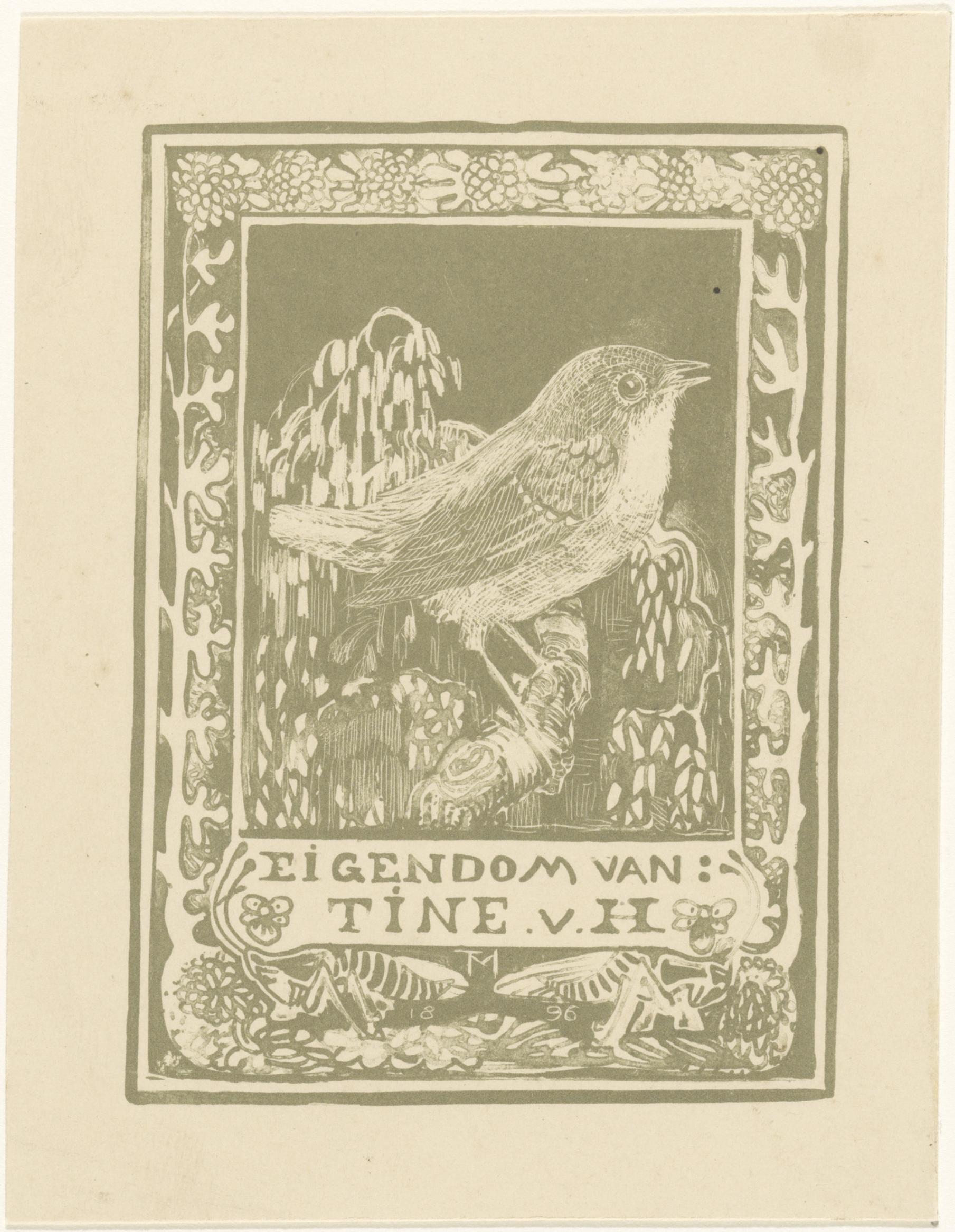 Ex libris van Tine van Hoytema