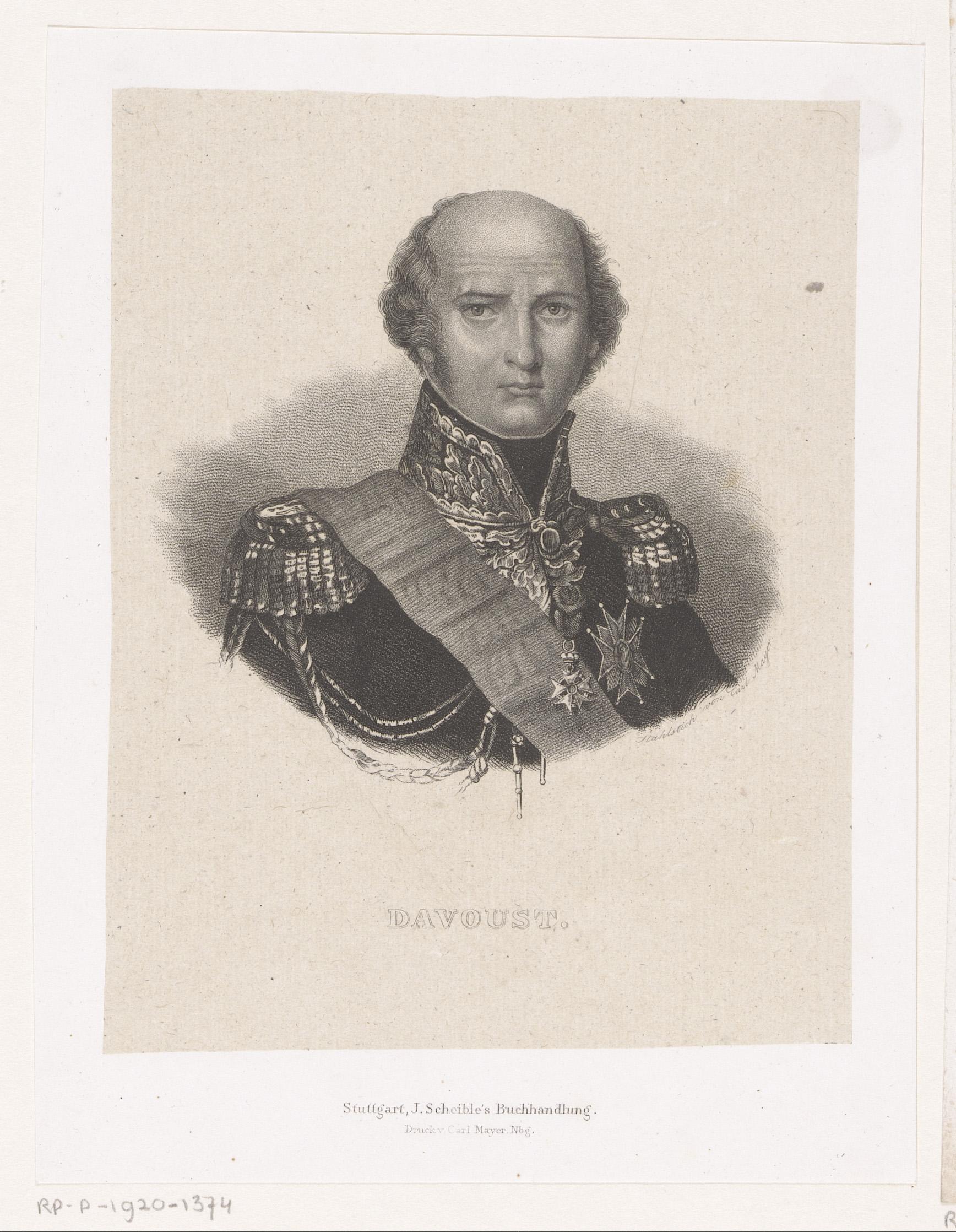 Portret van Louis-Nicolas Davout