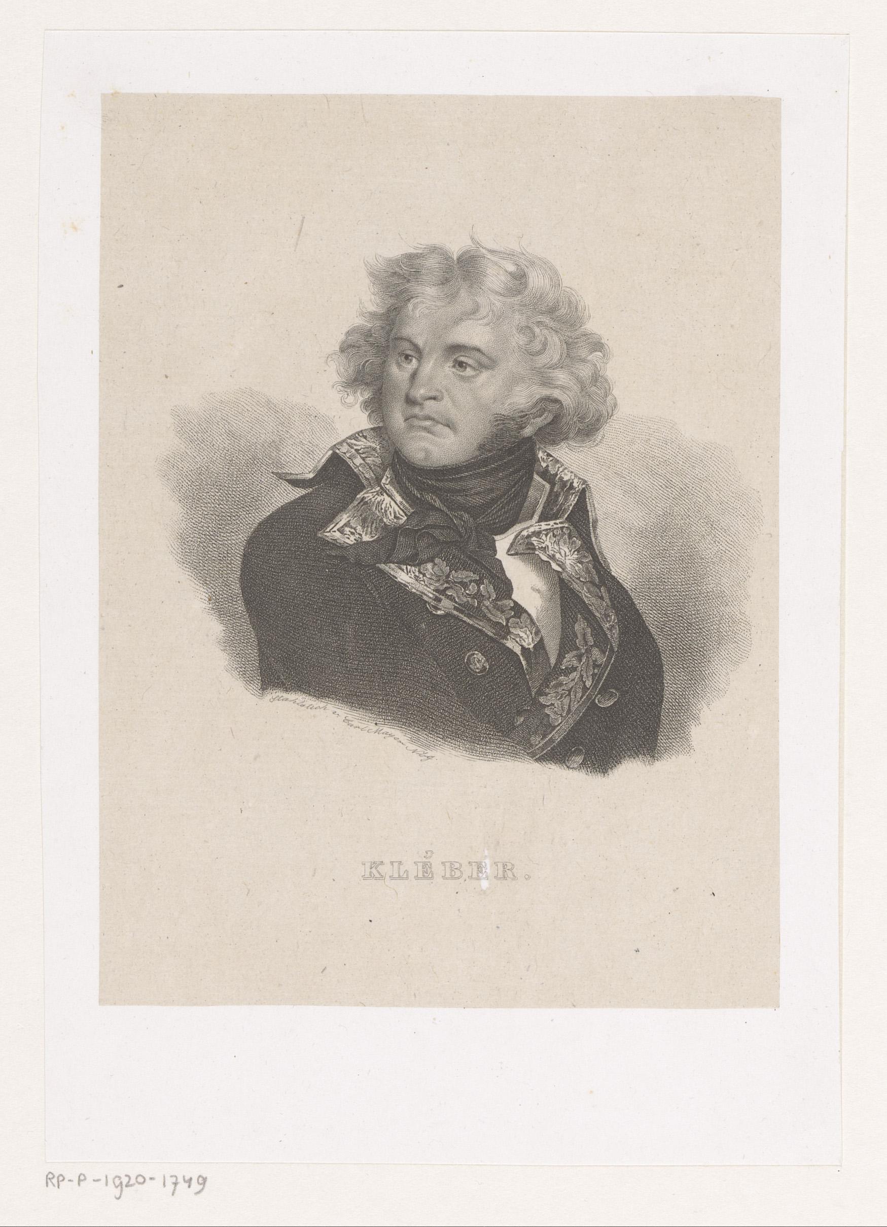 Portret van Jean-Baptiste Kléber
