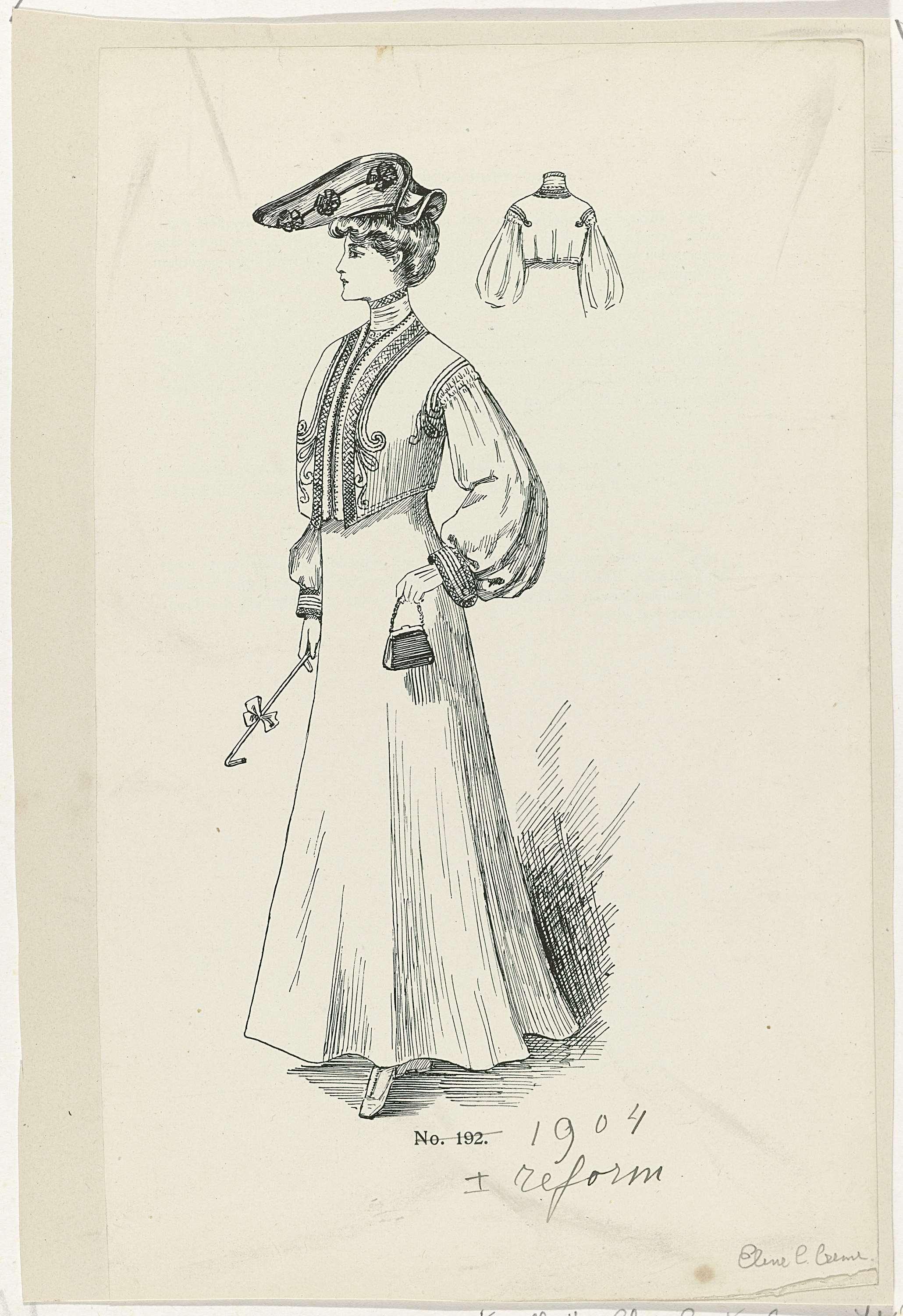 Schoonheid door Gezondheid, Reform kleding 1904, No. 192