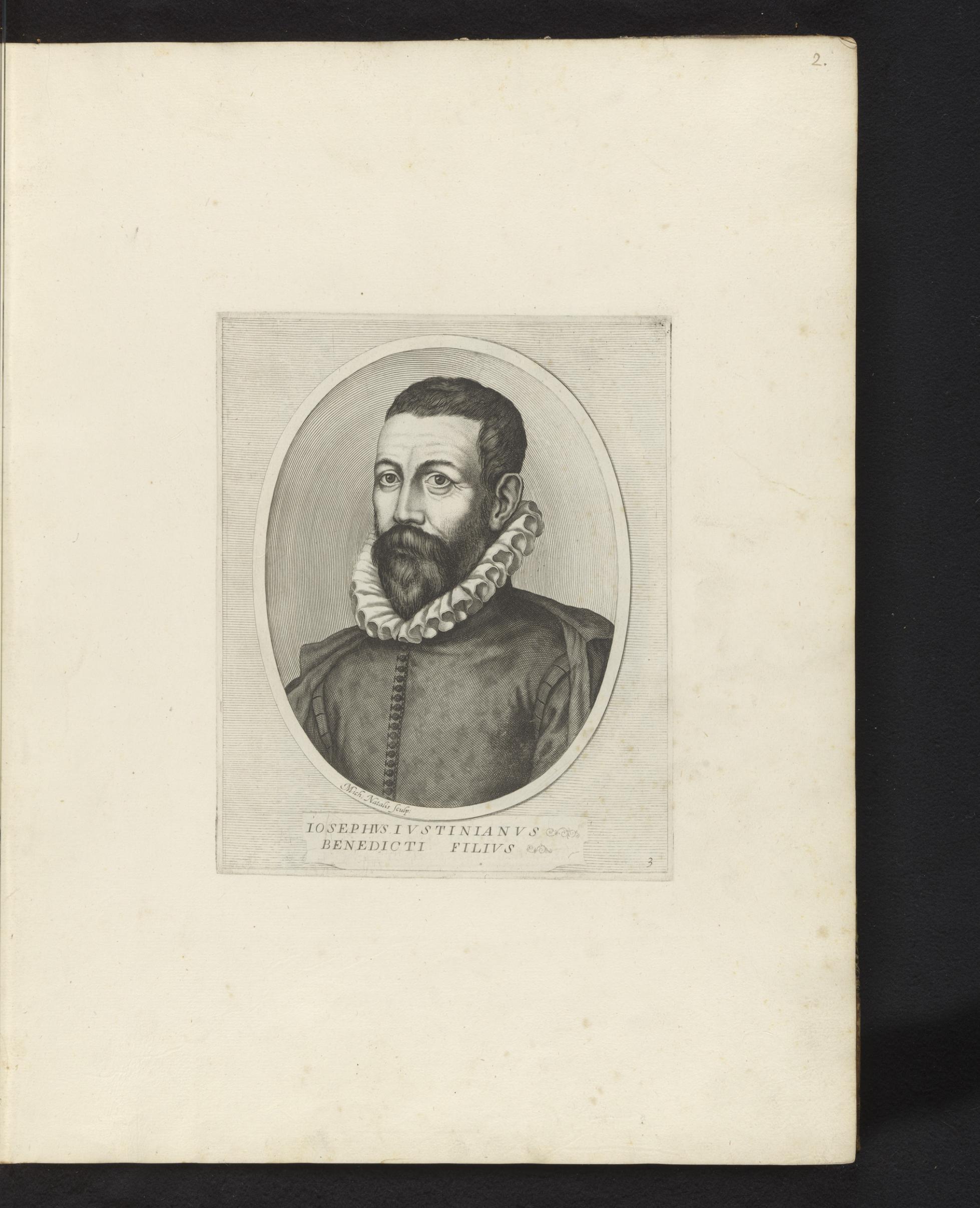 Portret van Giuseppe Giustiniani