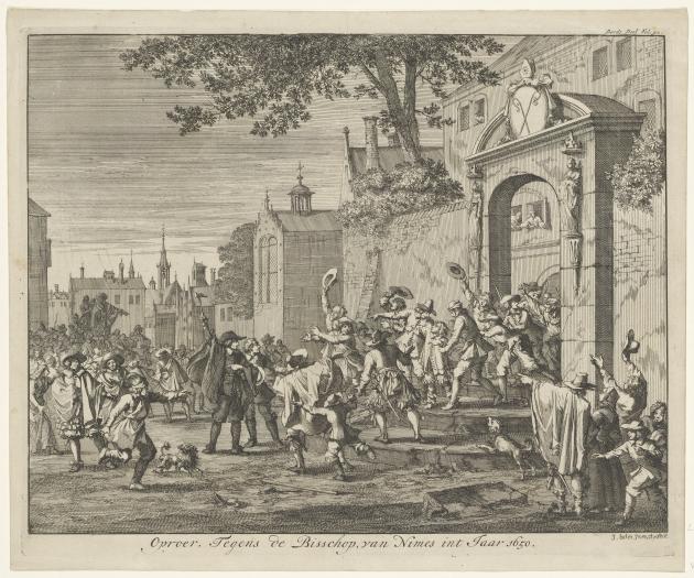 Oproer tegen de bisschop van Nîmes, 1650