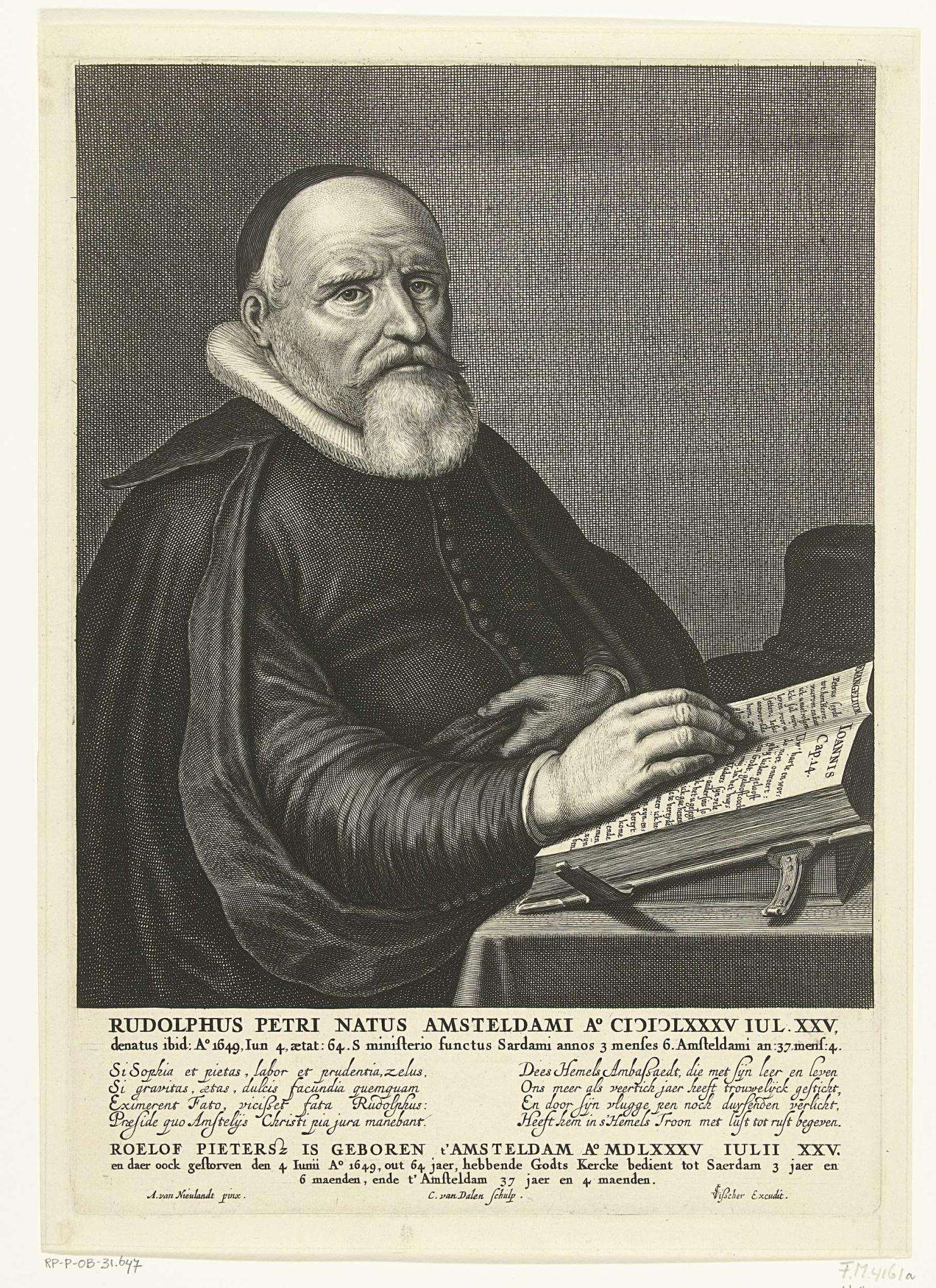 Portret van Roelof Pietersz.
