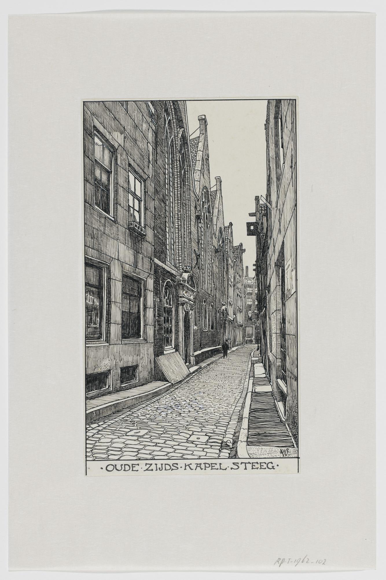 Oude Zijds Kapel Steeg te Amsterdam