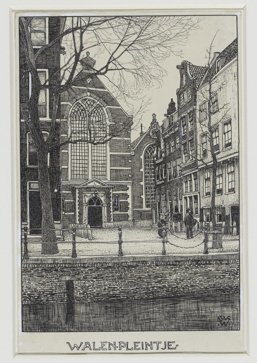 Walen Pleintje te Amsterdam