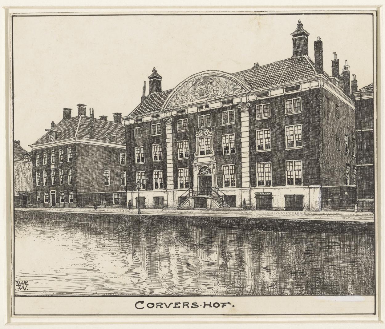 Corvershof te Amsterdam