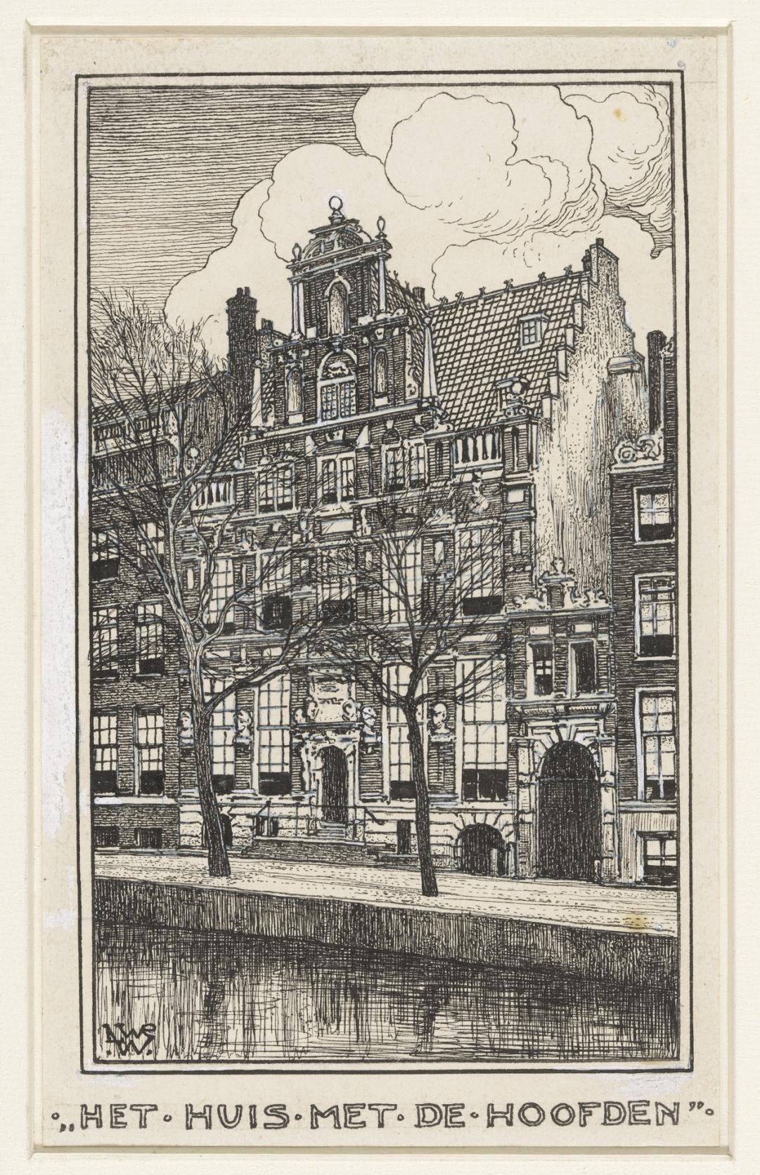 Het Huis met de Hoofden te Amsterdam