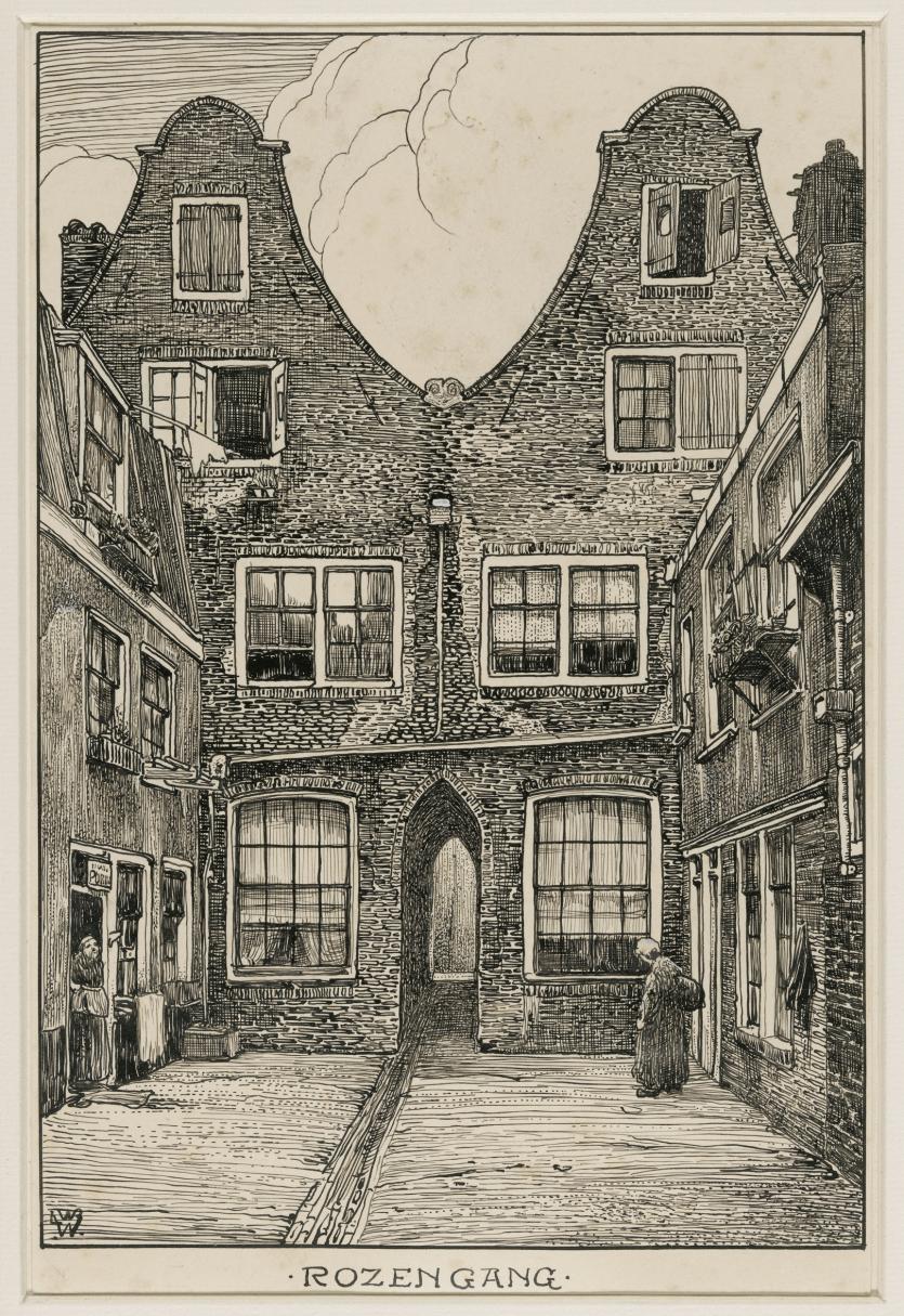 De Rozengang te Amsterdam
