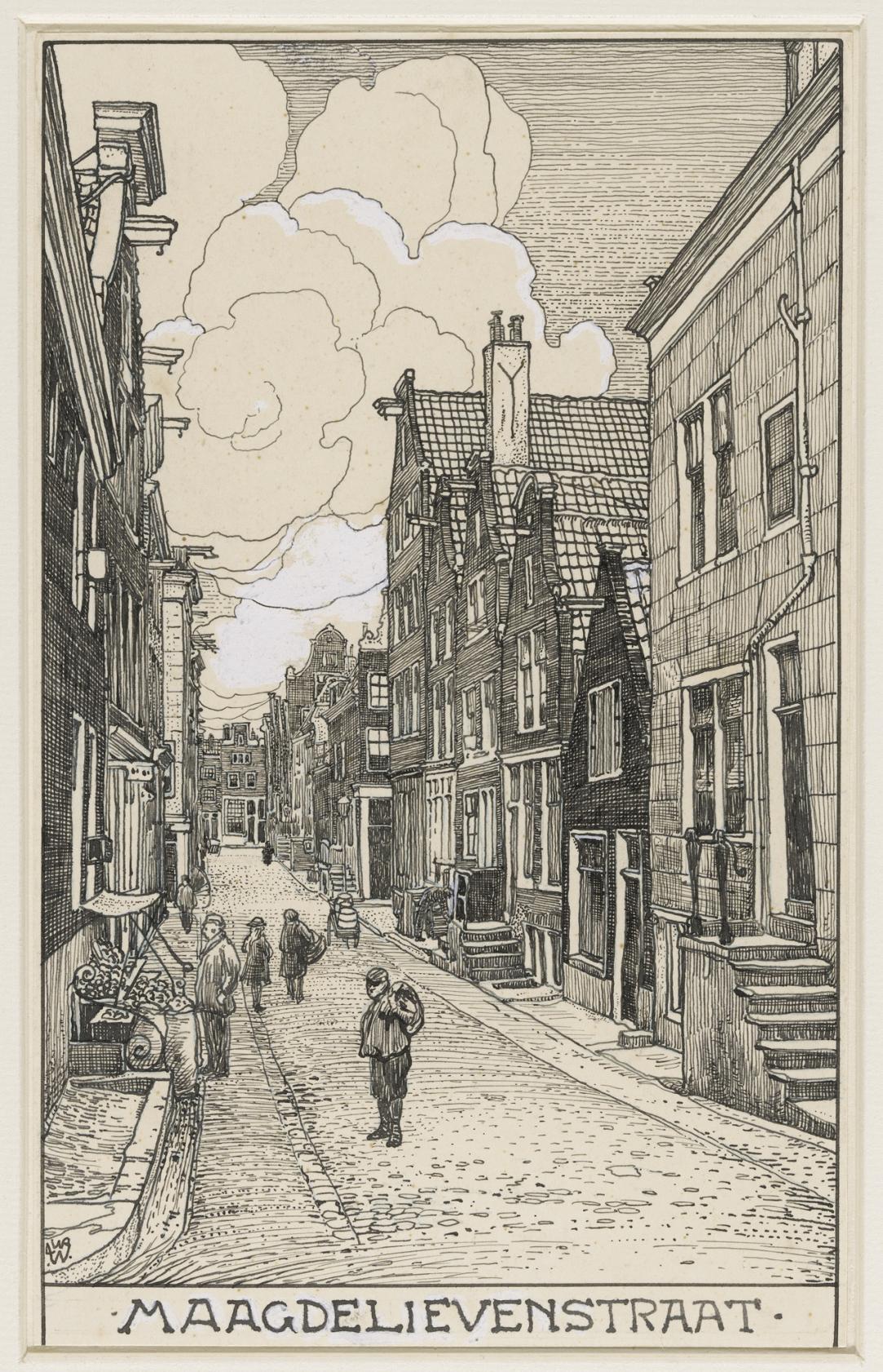 De Maagdelievenstraat te Amsterdam