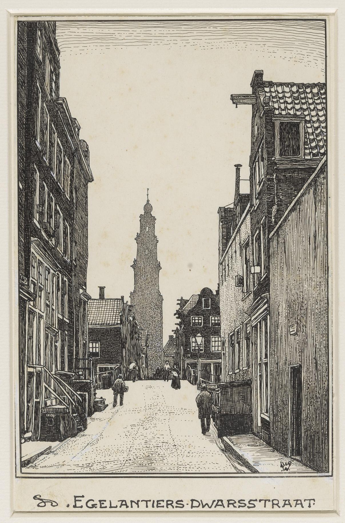 De Egelantiers Dwarsstraat te Amsterdam
