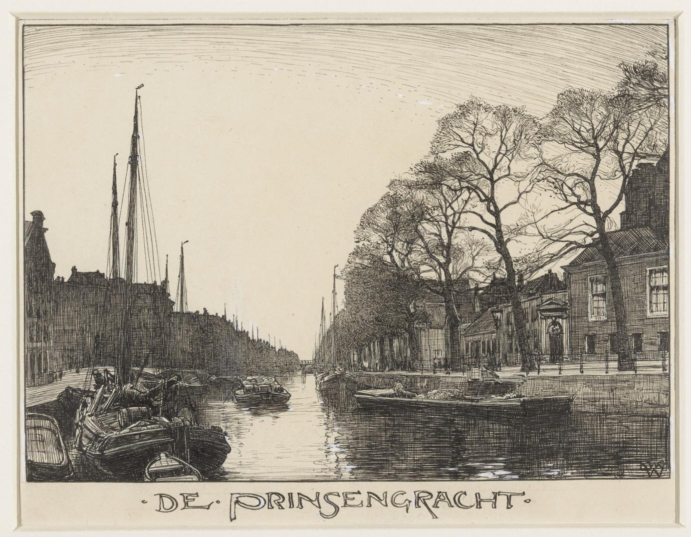 De Prinsengracht te Amsterdam
