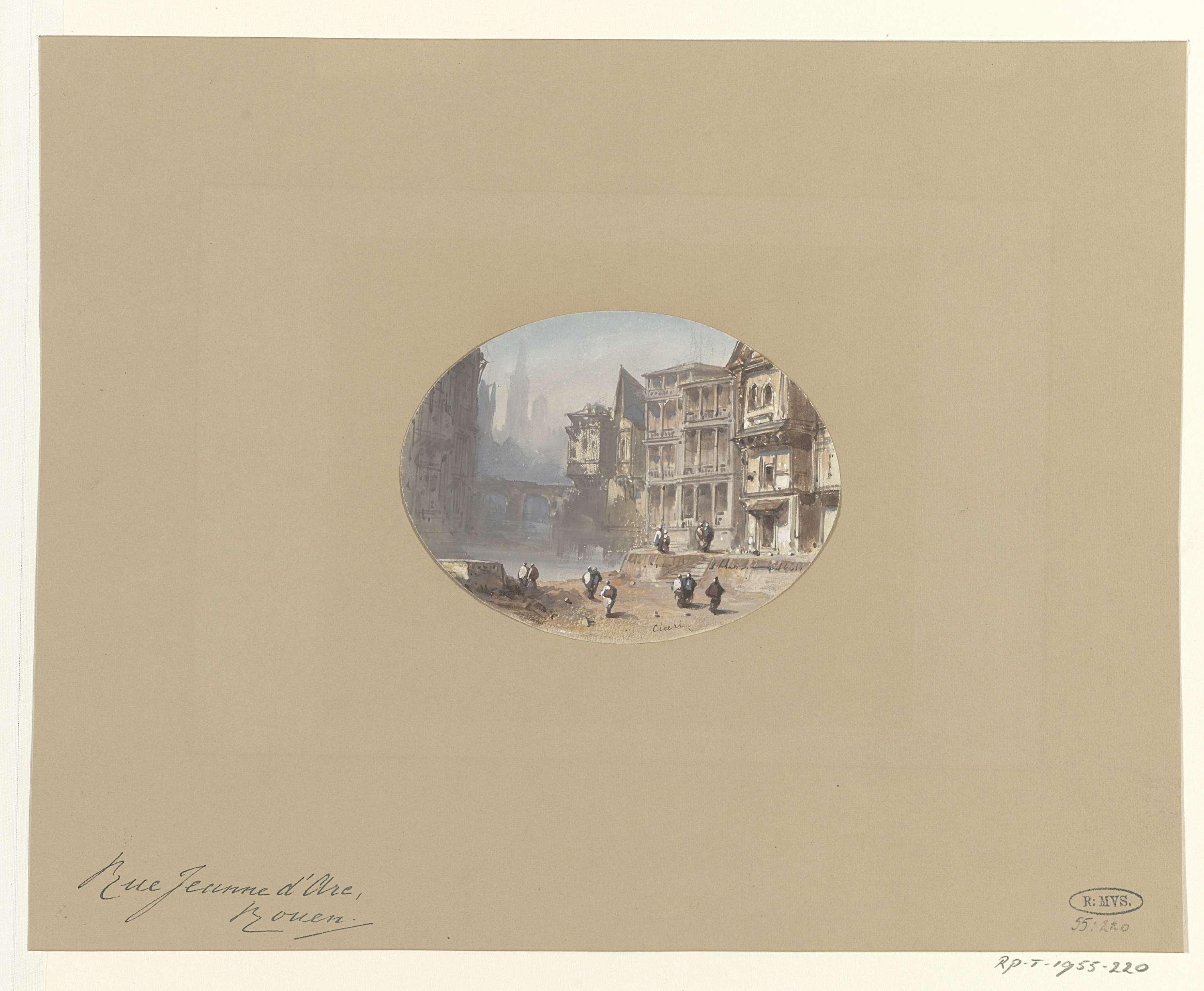 Rue Jeanne d'Arc te Rouen
