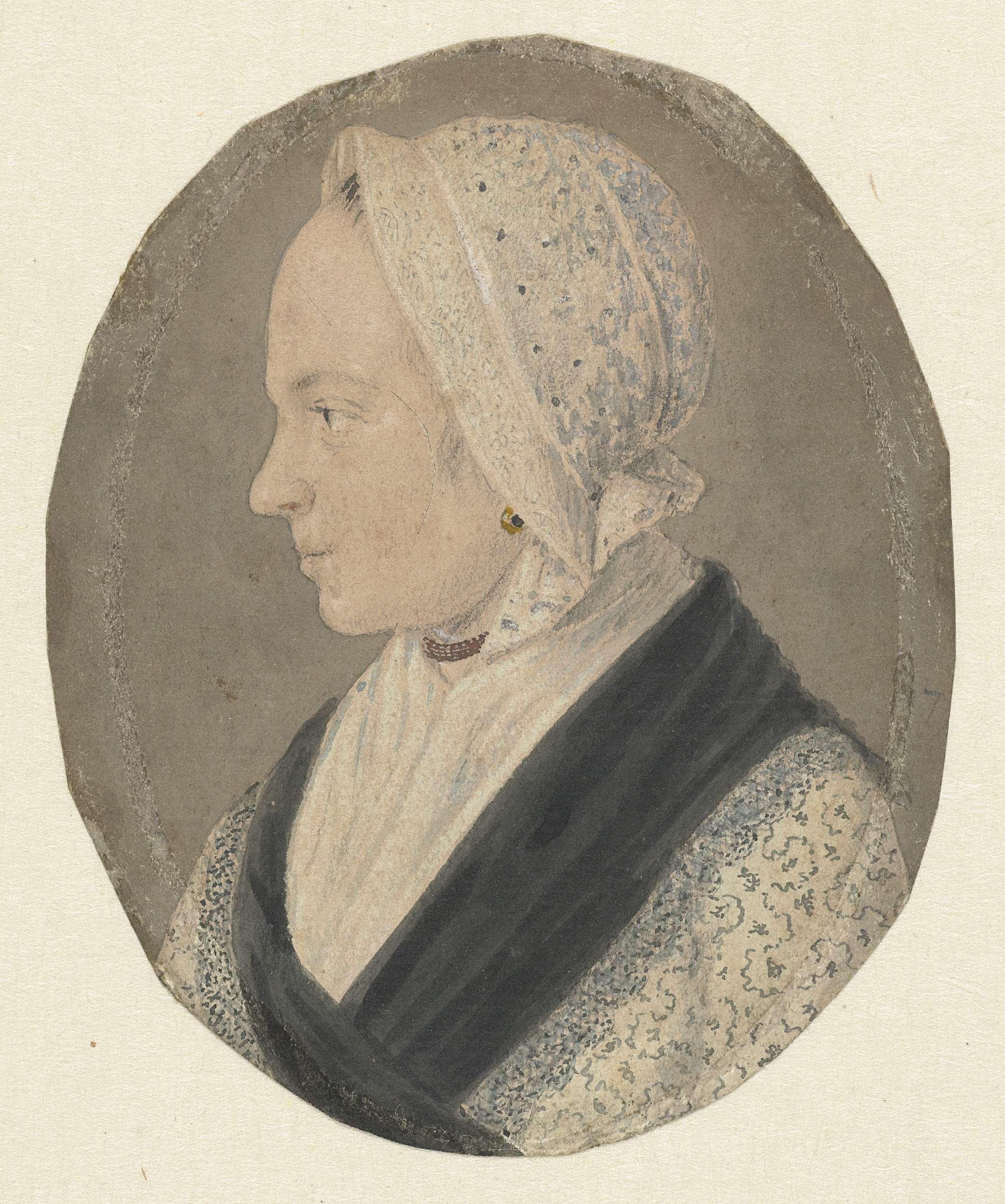 Portret van Willemijntje van den Bos