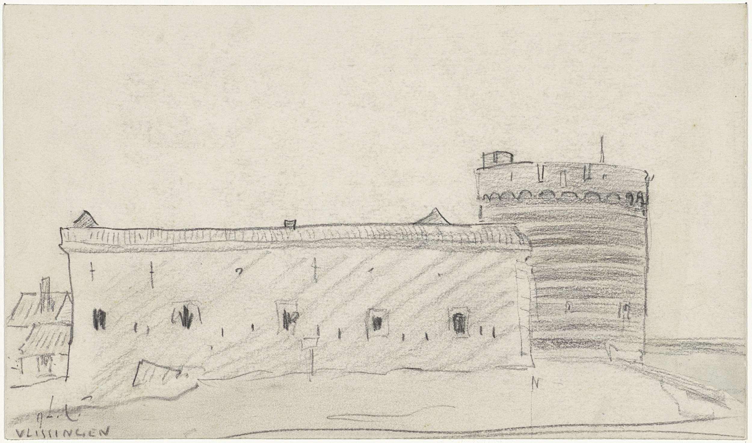 Bolwerk te Vlissingen