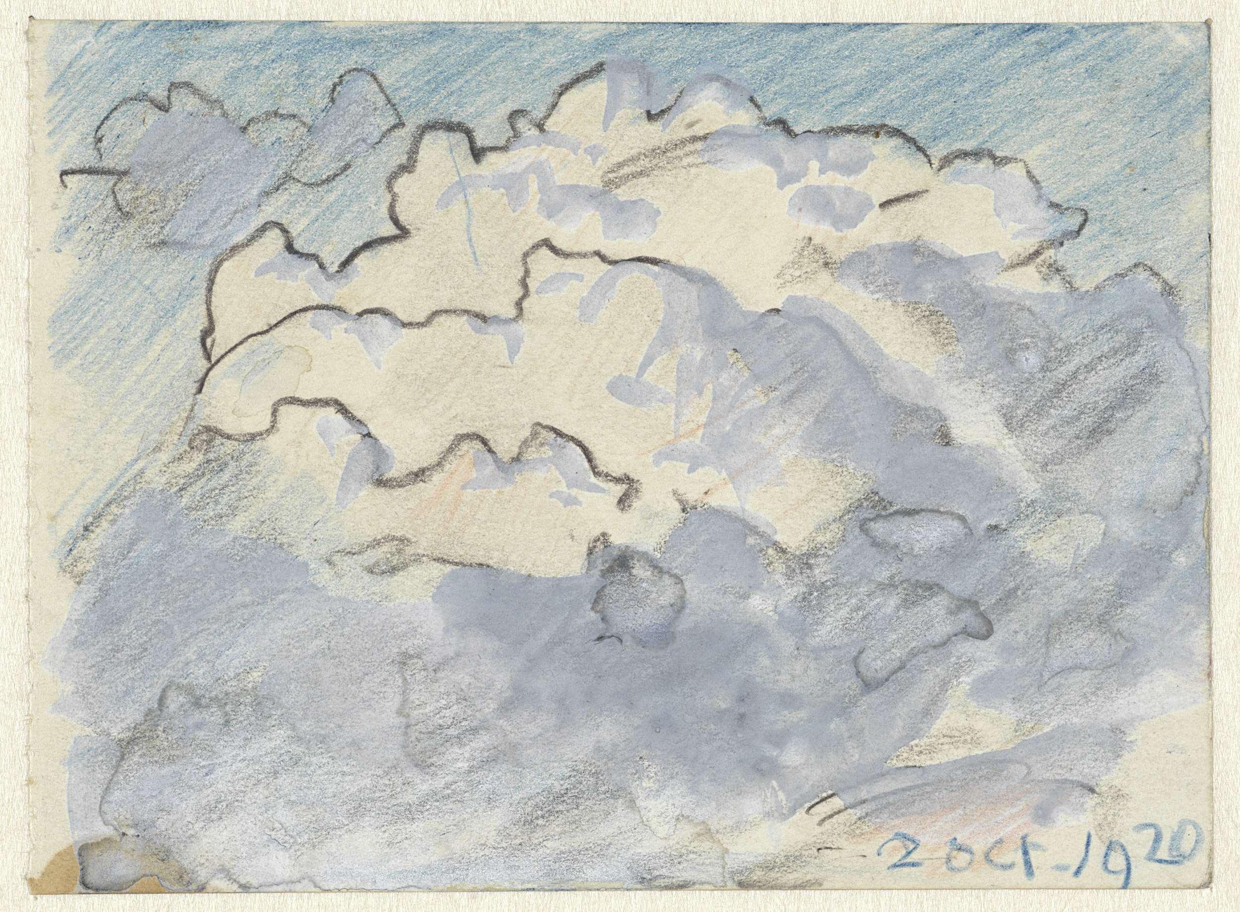 Wolkenstudie