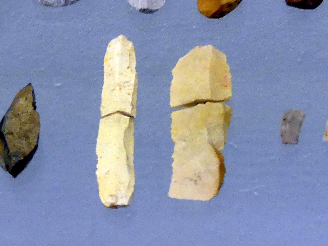 4 Klingen, Jungpaläolithikum, 43000 - 10000 v. Chr.