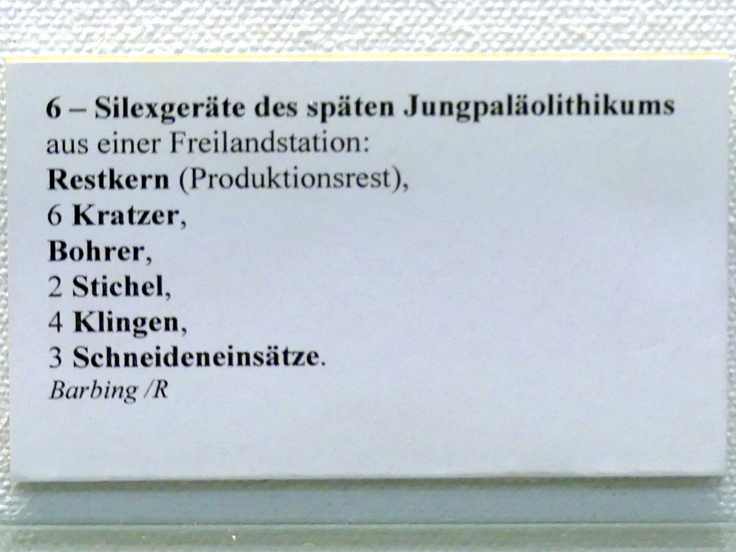 4 Klingen, Jungpaläolithikum, 43000 - 10000 v. Chr., Bild 2/2