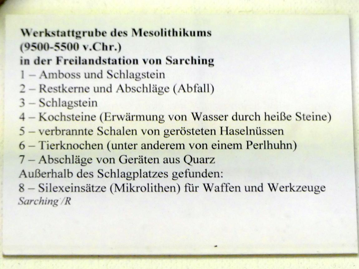 Amboss und Schlagstein, Mesolithikum, 9500 - 5500 v. Chr., Bild 2/2