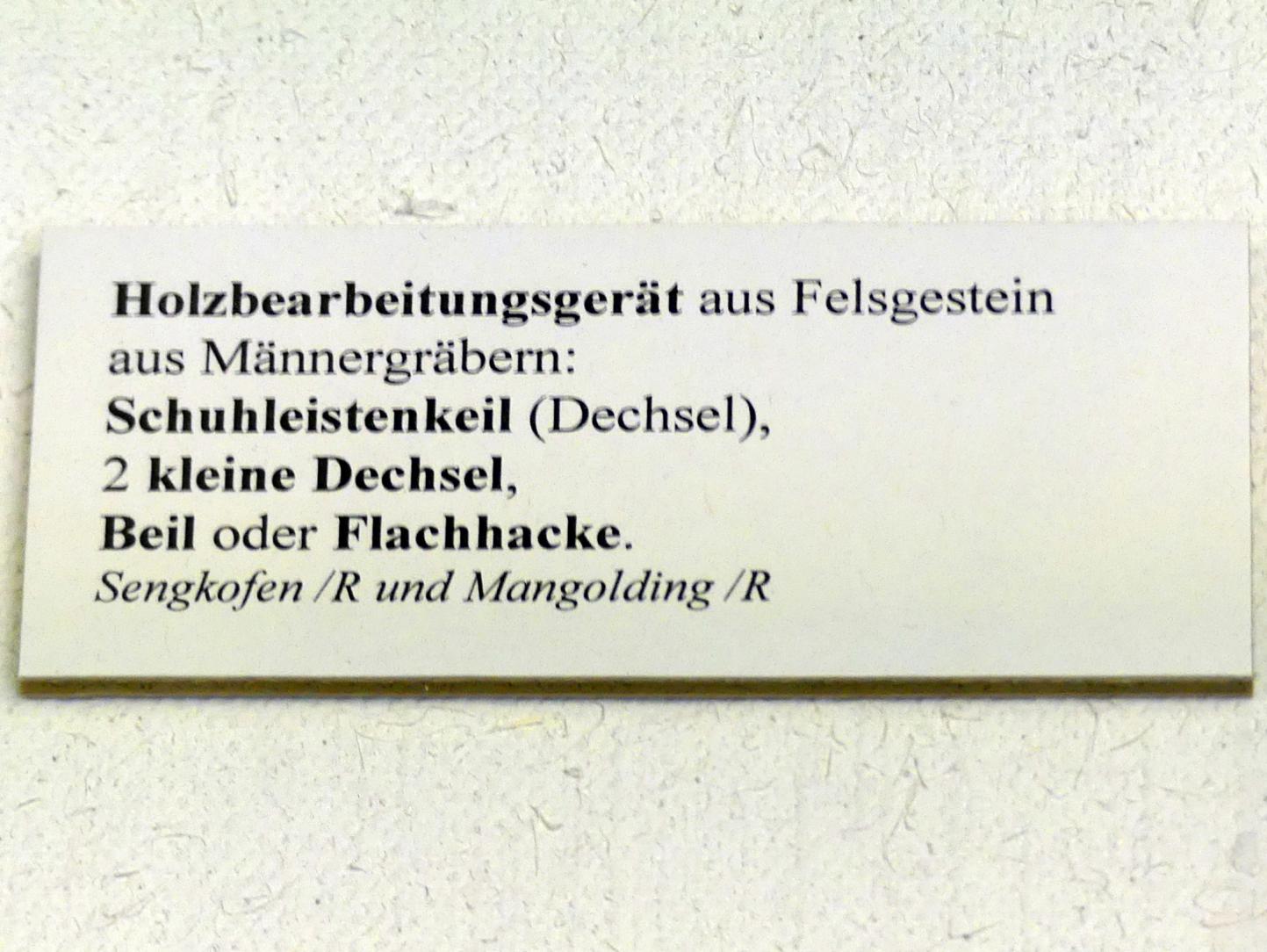 Schuhleistenkeil (Dechsel), Frühneolithikum (Altneolithikum), 5500 - 4900 v. Chr., Bild 2/2