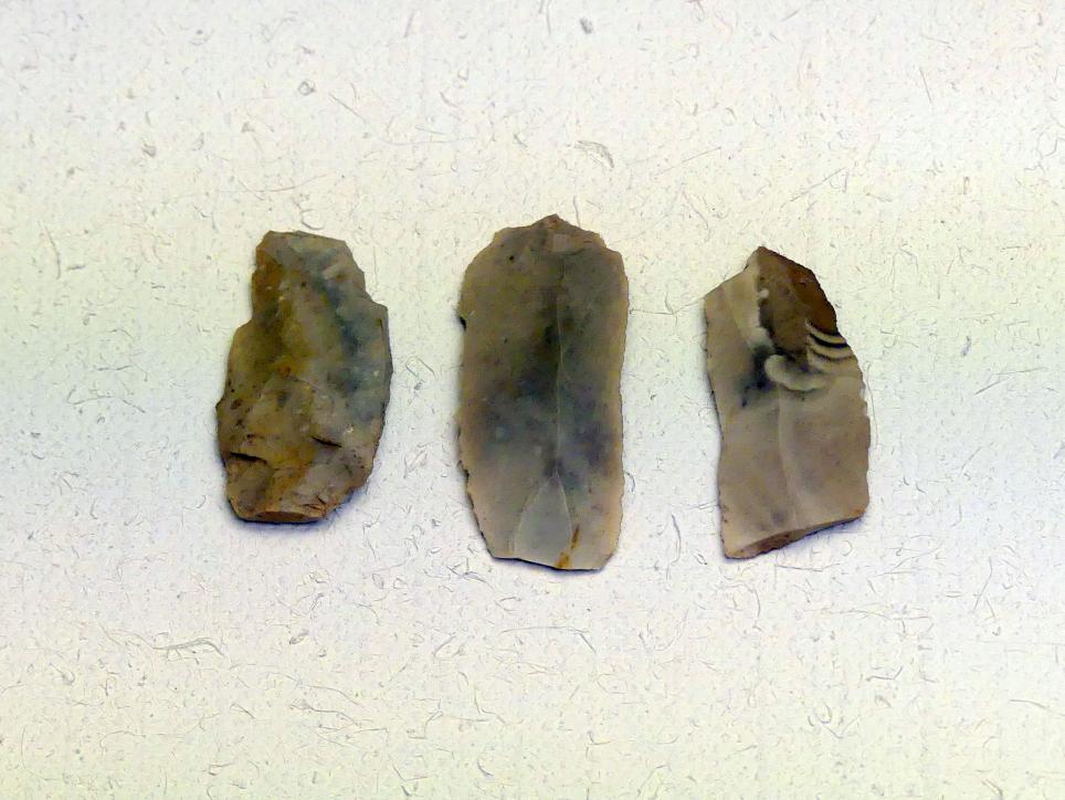 3 Klingen, Frühneolithikum (Altneolithikum), 5500 - 4900 v. Chr.