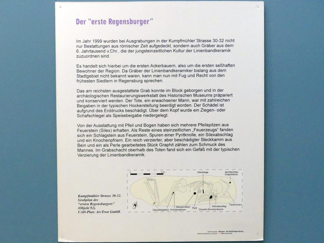 Der "erste Regensburger", Frühneolithikum (Altneolithikum), 5500 - 4900 v. Chr., Bild 4/5