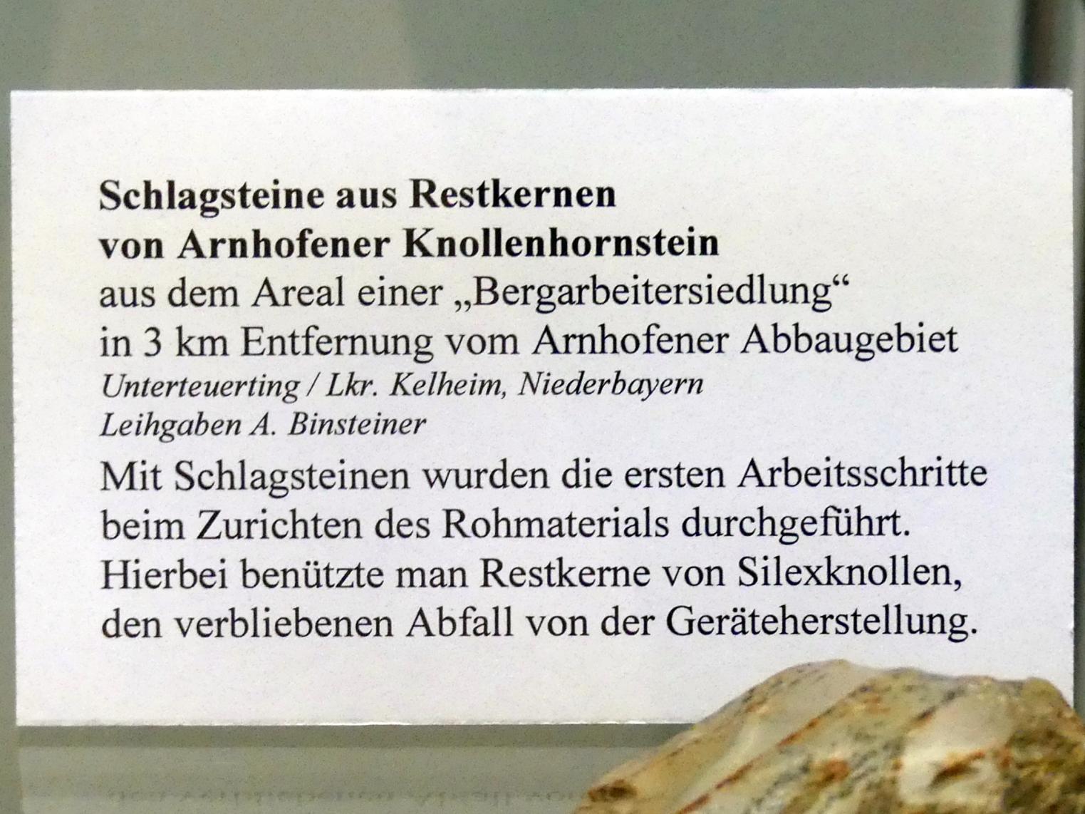 Schlagsteine aus Restkernen, Spätneolithikum, Undatiert, Bild 2/2