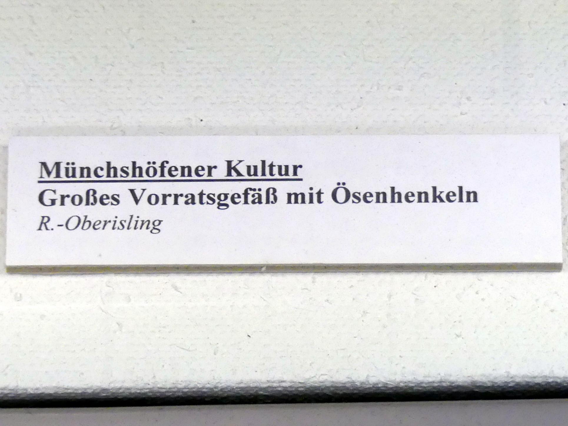 Großes Vorratsgefäß mit Ösenhenkeln, Mittelneolithikum, 5500 - 4400 v. Chr., Bild 3/3