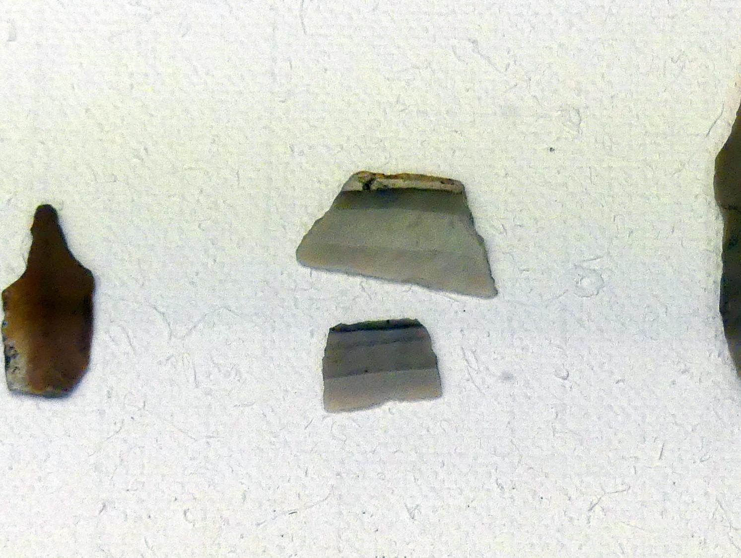 2 Querschneider, Frühneolithikum (Altneolithikum), 5500 - 4900 v. Chr., Mittelneolithikum, 5500 - 4400 v. Chr.