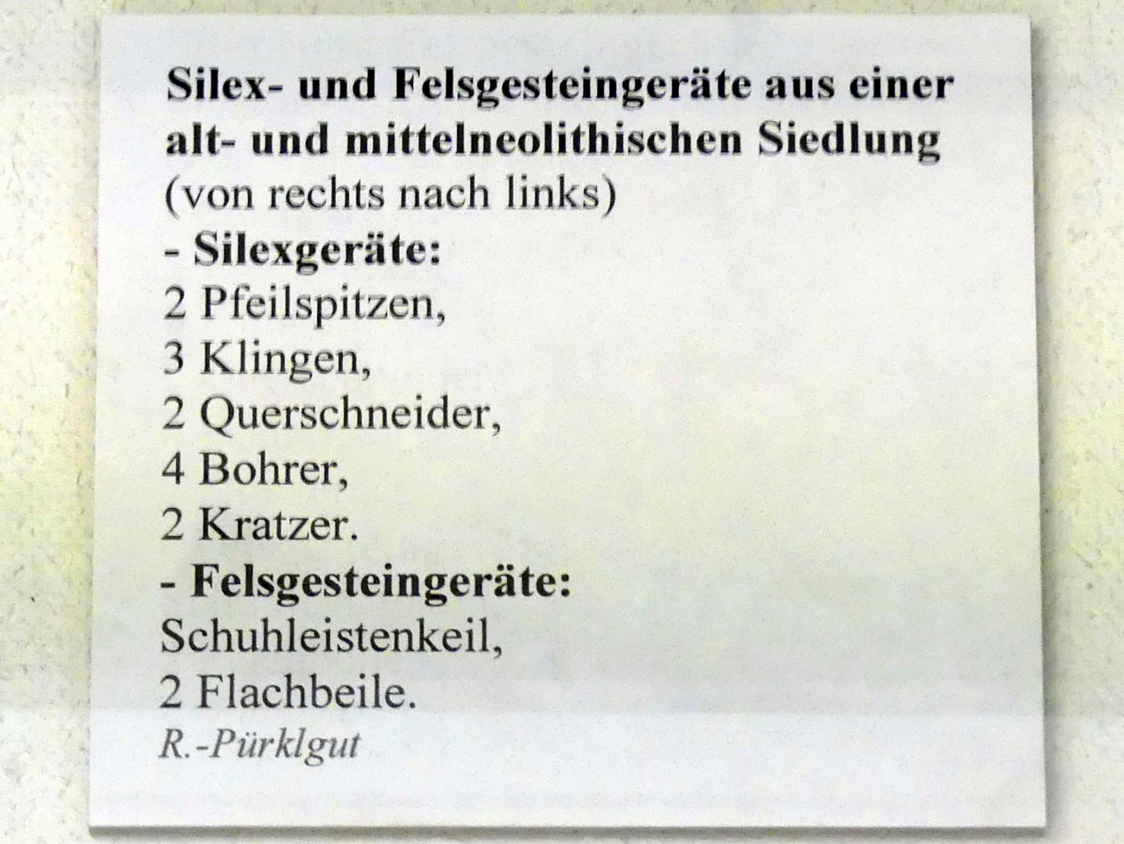 3 Klingen, Frühneolithikum (Altneolithikum), 5500 - 4900 v. Chr., Mittelneolithikum, 5500 - 4400 v. Chr., Bild 2/2