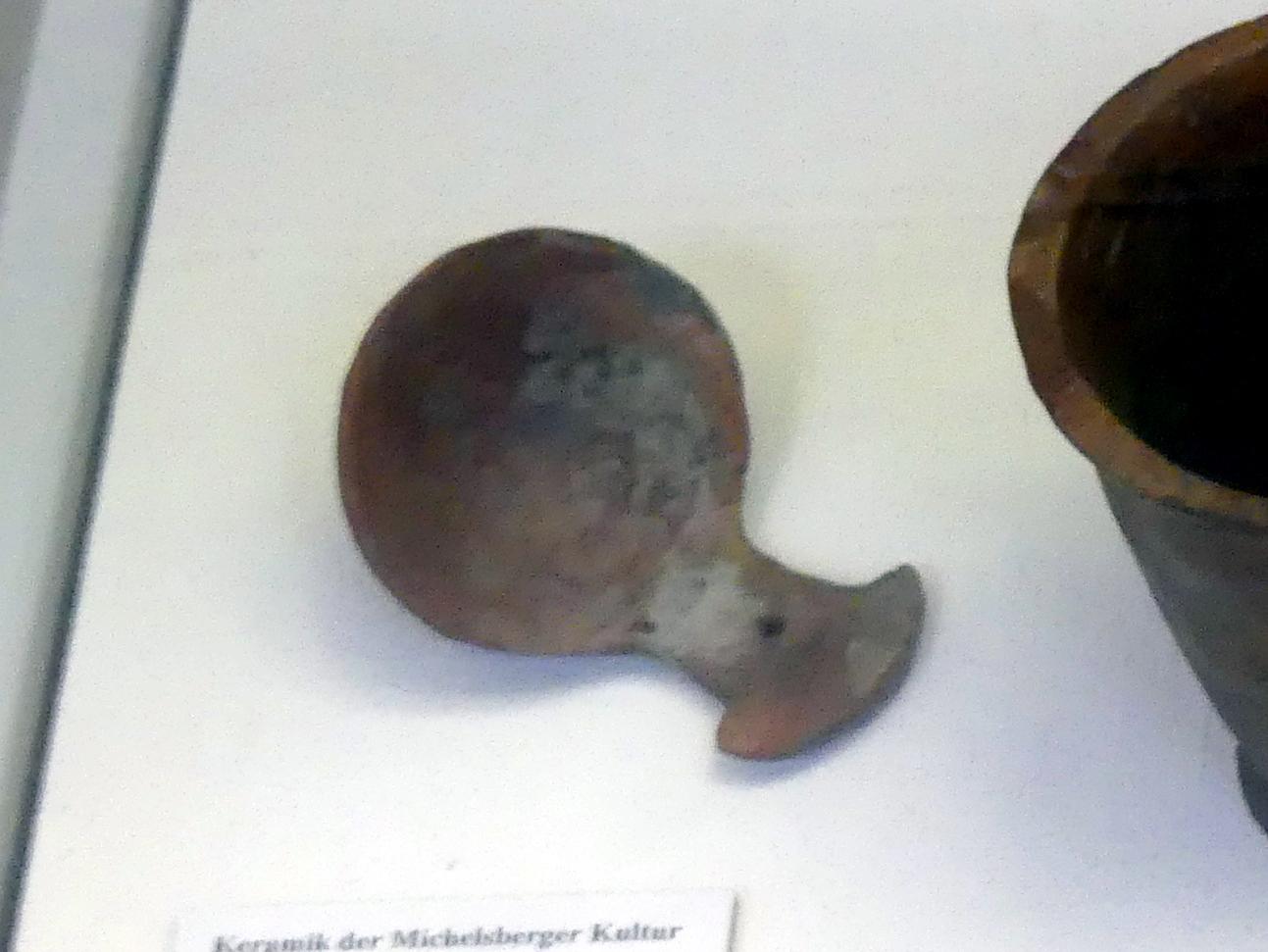 Tonlöffel, Jungneolithikum, 4400 - 3500 v. Chr., Bild 1/2
