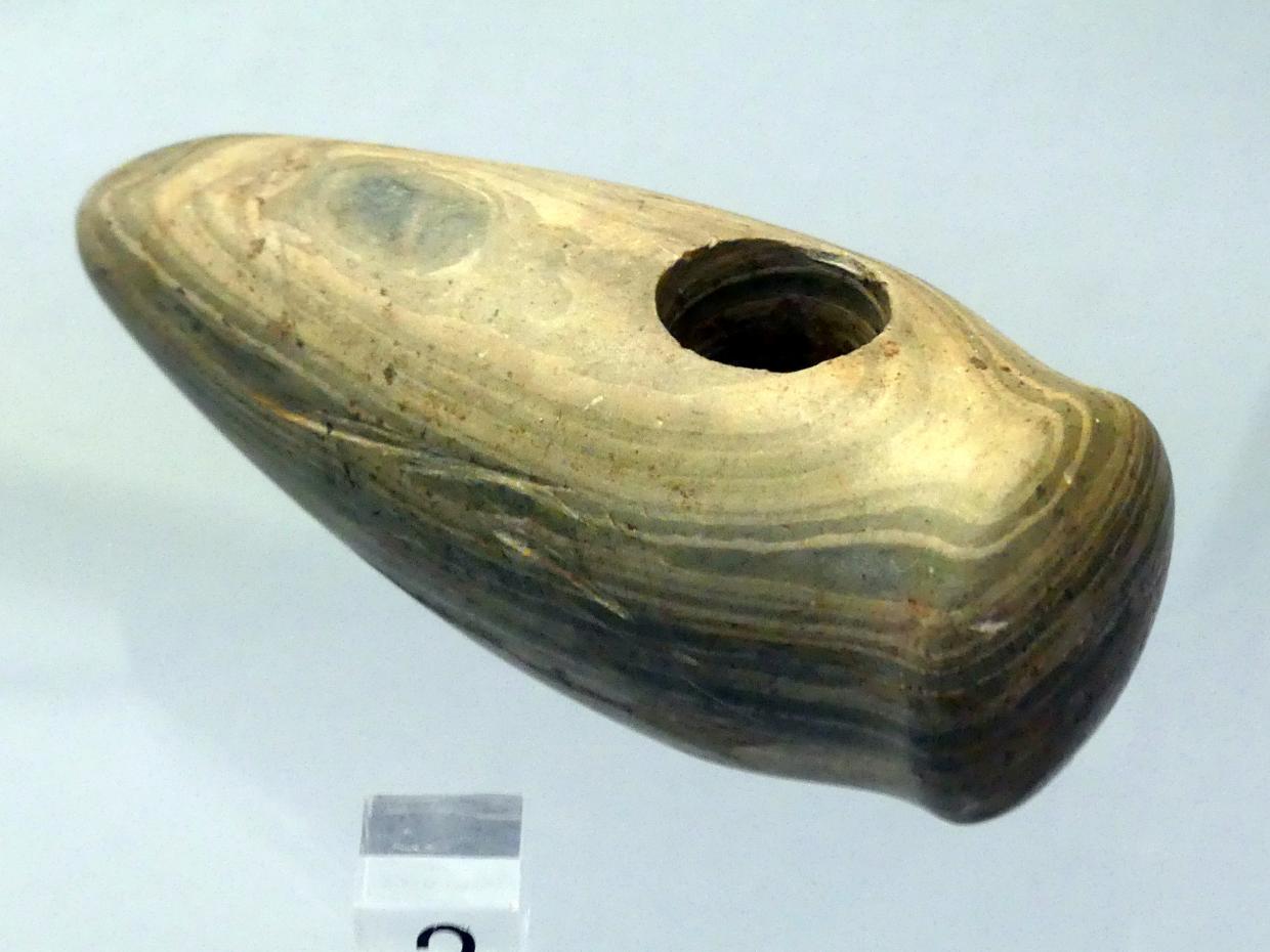 Knaufhammeraxt, Jungneolithikum, 4400 - 3500 v. Chr., Bild 1/2