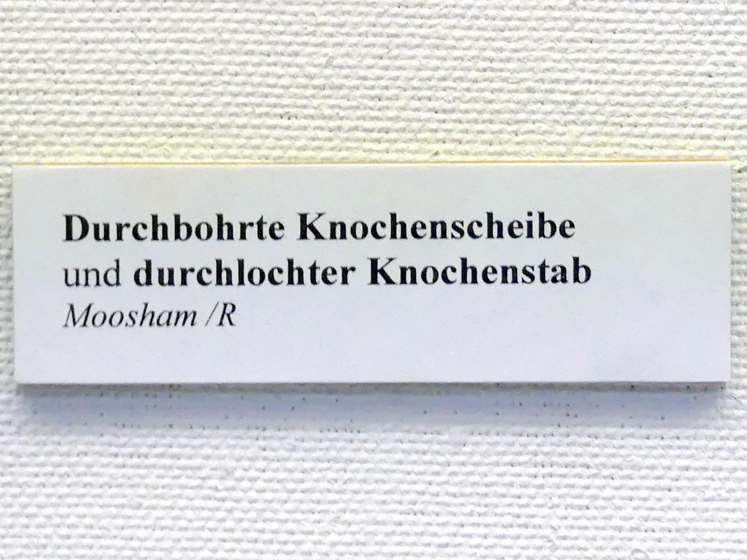 Durchbohrte Knochenscheibe, Endneolithikum, 2800 - 1700 v. Chr., Bild 2/2