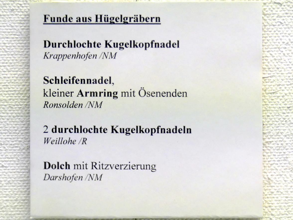 Durchlochte Kugelkopfnadel, Frühe Bronzezeit, 3365 - 1200 v. Chr., Bild 2/2