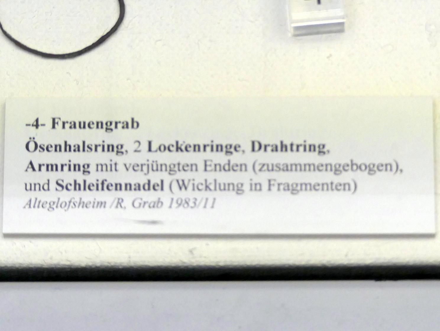 2 Lockenringe, Frühe Bronzezeit, 3365 - 1200 v. Chr., Bild 2/2