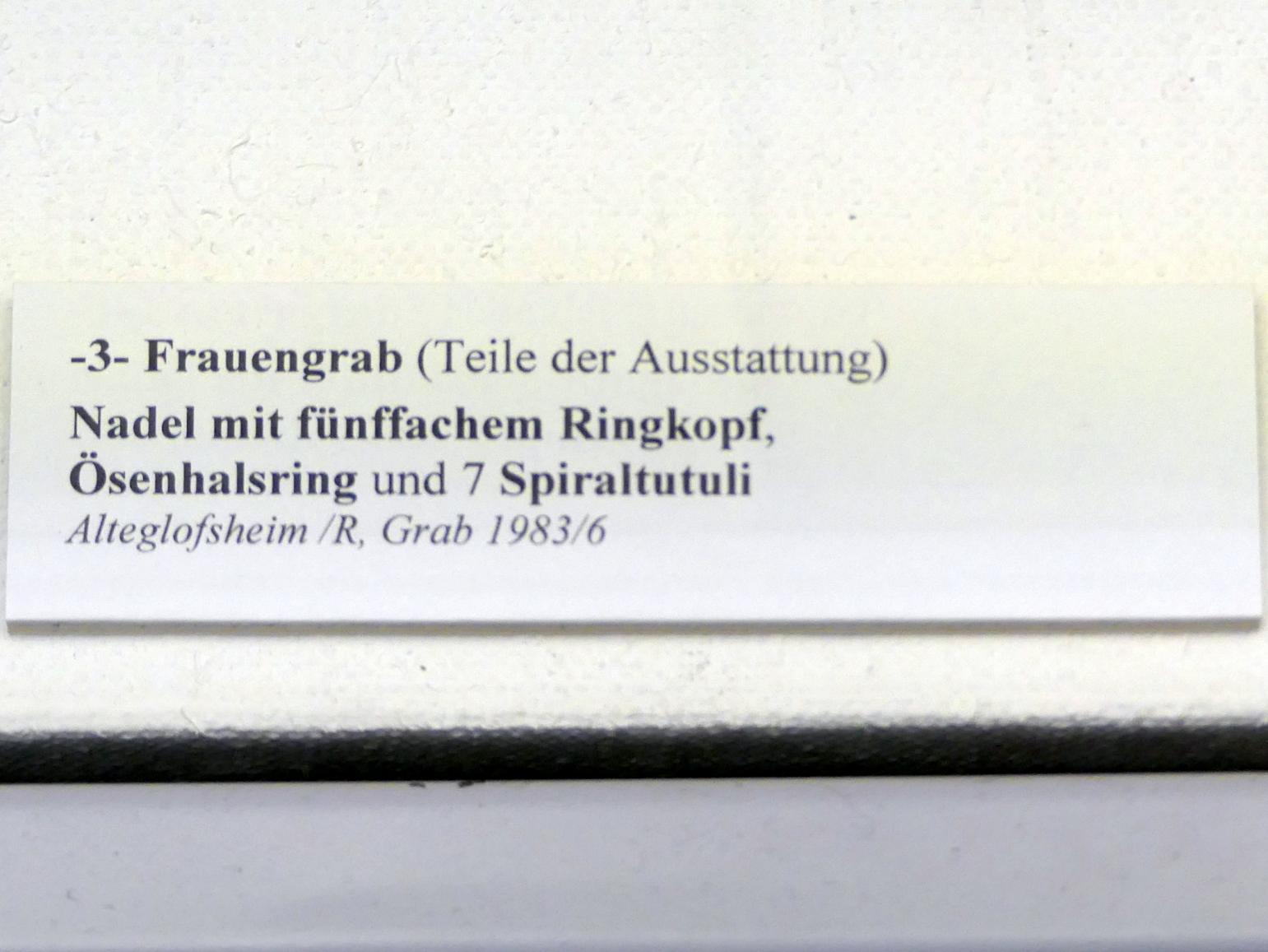 Nadel mit fünffachem Ringkopf, Frühe Bronzezeit, 3365 - 1200 v. Chr., Bild 2/2