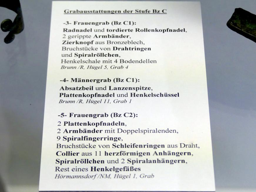 Tordierte Rollenkopfnadel, Mittlere Bronzezeit C1, 1500 - 1400 v. Chr., Bild 2/2