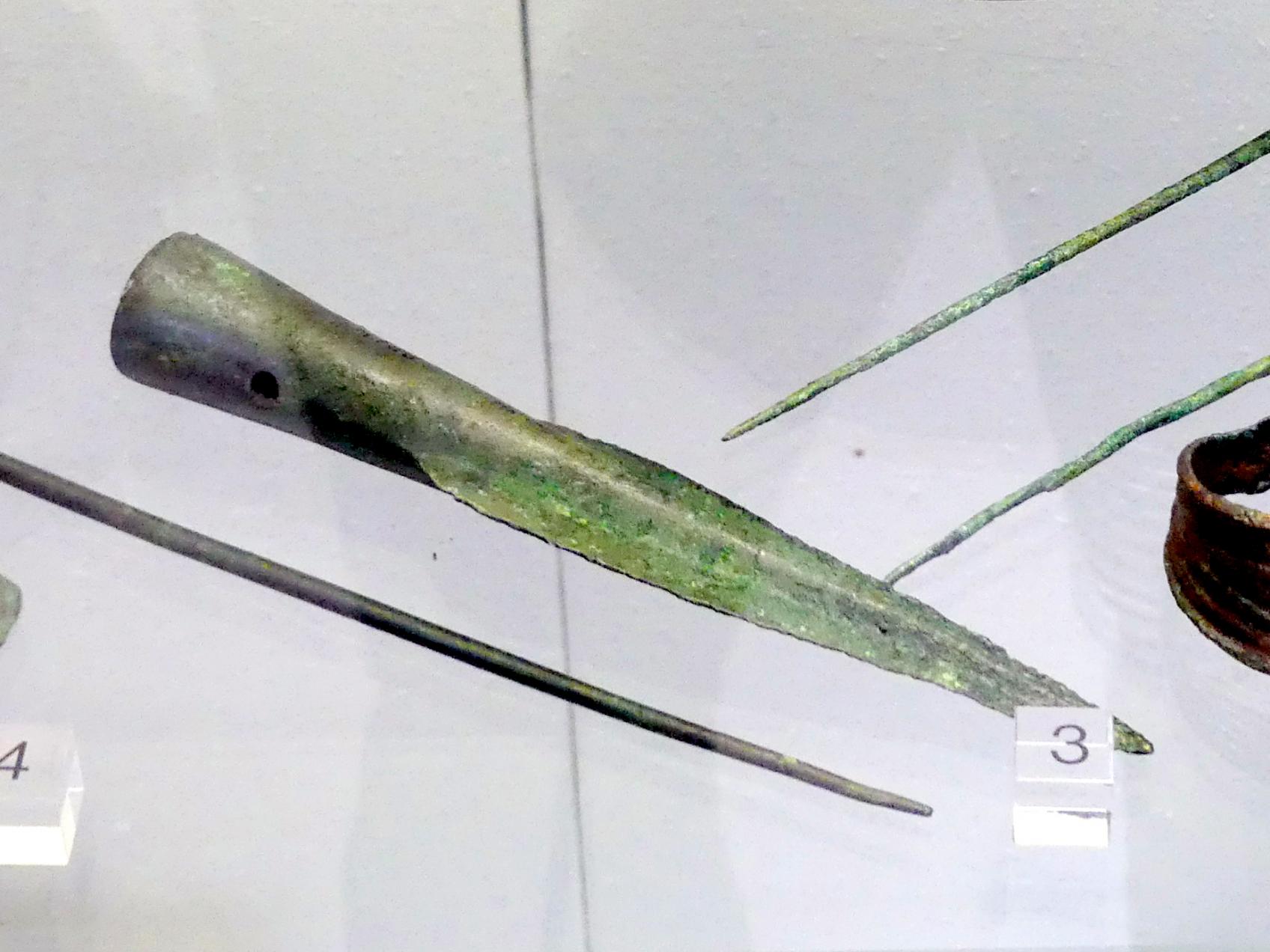 Lanzenspitze, Mittlere Bronzezeit C1, 1500 - 1400 v. Chr.