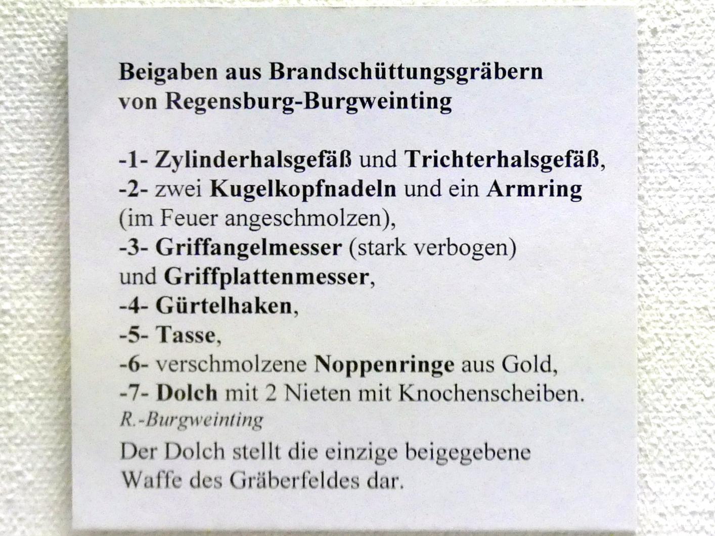 Zylinderhalsgefäß, Späte Bronzezeit D, Undatiert, Bild 2/2