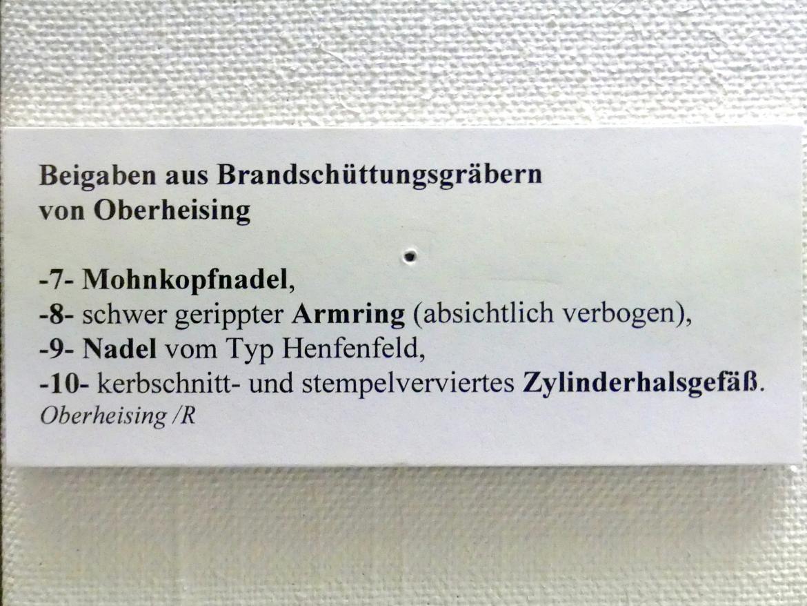 Kerbschnitt- und stempelverziertes Zylinderhalsgefäß, Späte Bronzezeit D, Undatiert, Bild 2/2