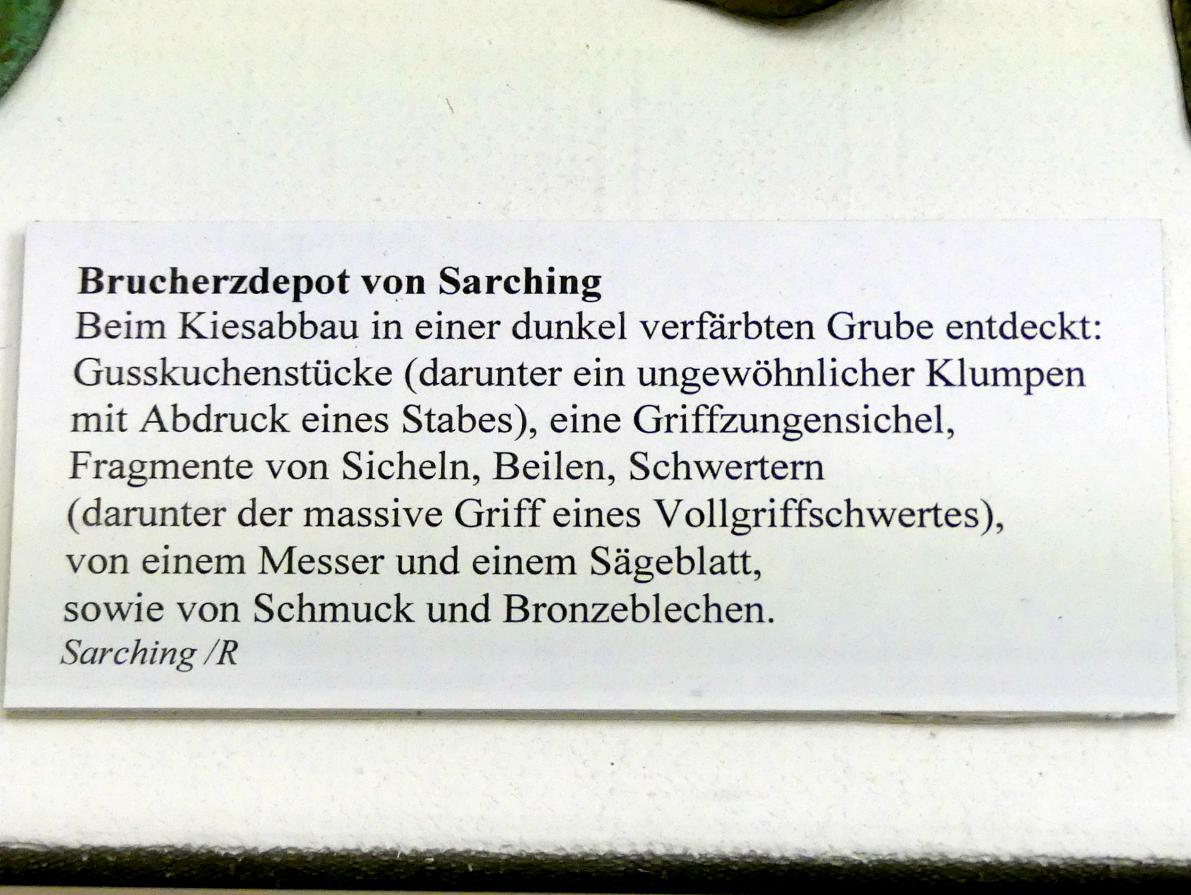 Gusskuchenstücke, Griffzungensichel, Sicheln, Beile, Schwerter, Messer, Schmuck, Späte Bronzezeit D, Undatiert, Bild 4/4