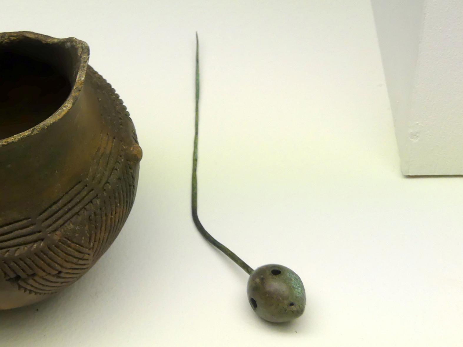 Urnenfelderzeitliche Nadel, Späte Bronzezeit D, Undatiert