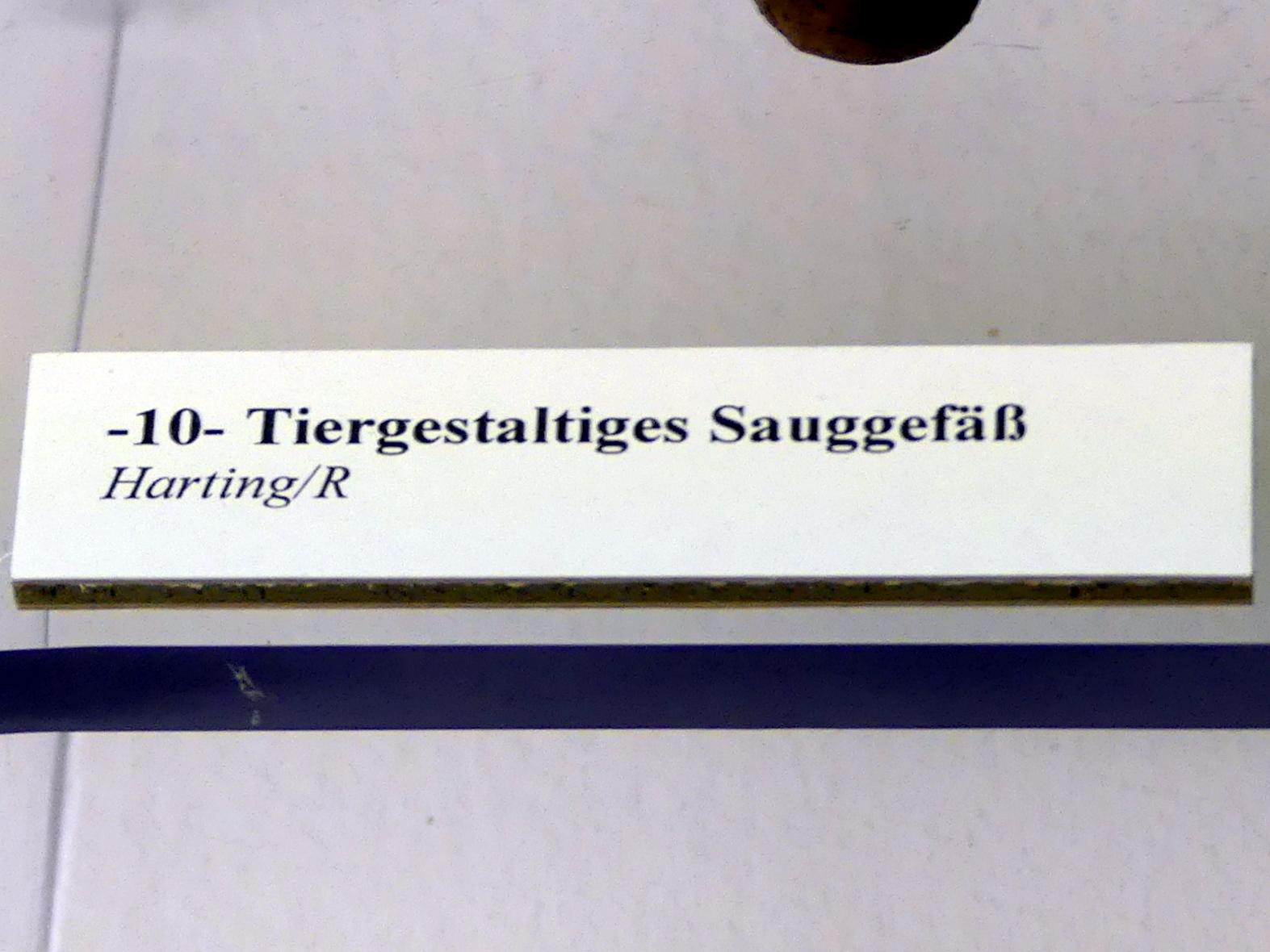 Tiergestaltiges Sauggefäß, Späte Bronzezeit D, Undatiert, Bild 4/4