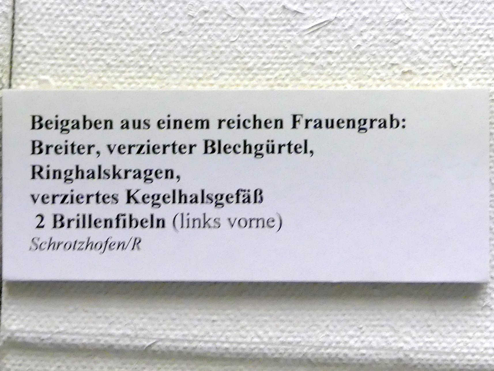 Verziertes Kegelhalsgefäß, Hallstattzeit, 700 - 200 v. Chr., Bild 3/3