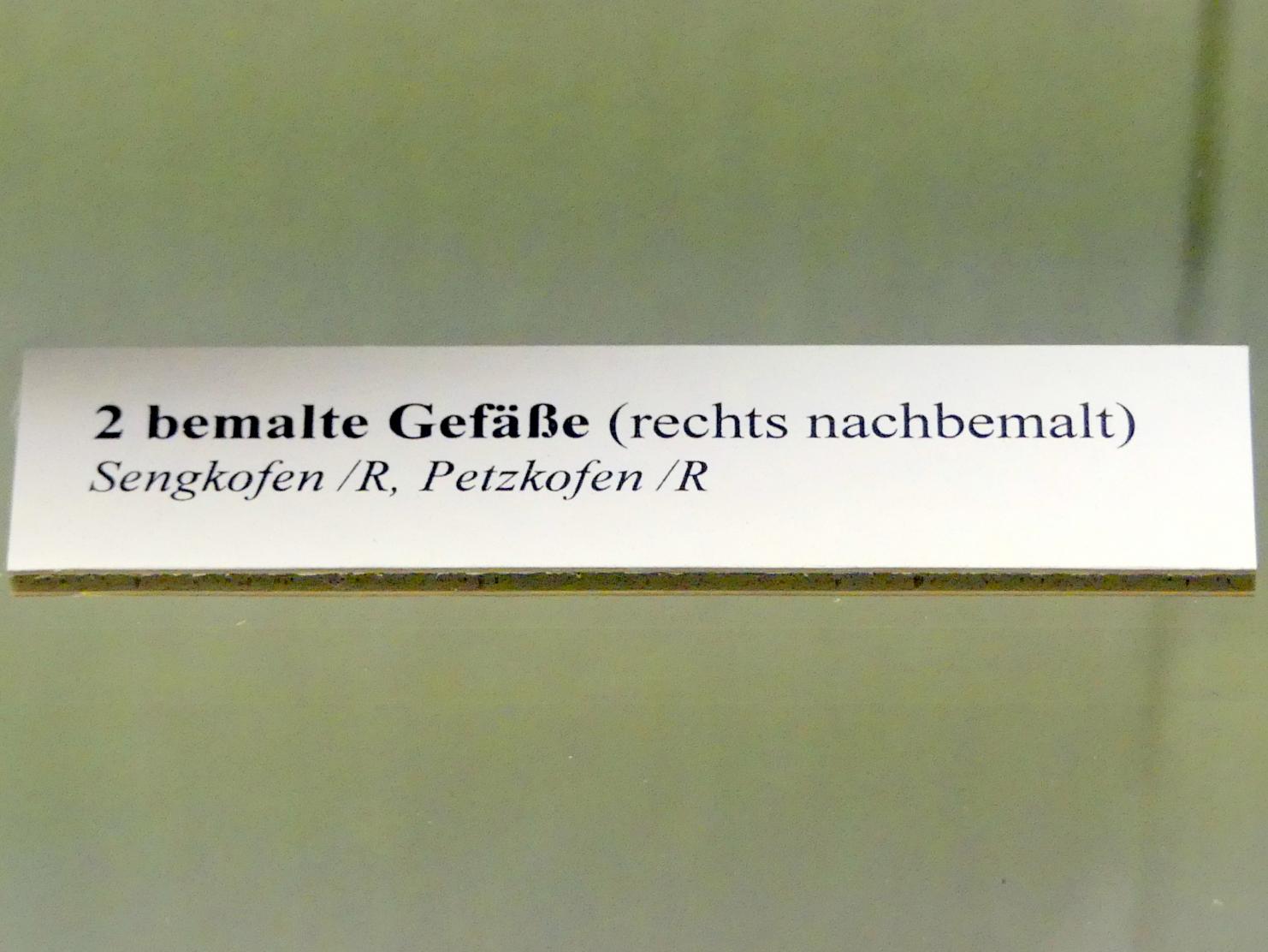 Bemaltes Gefäß, Hallstattzeit, 700 - 200 v. Chr., Bild 2/2