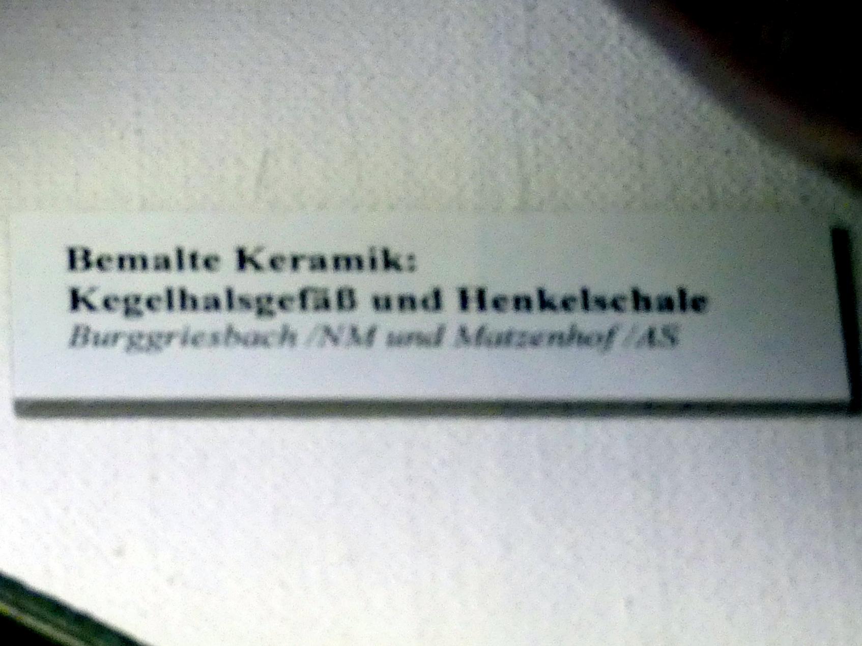 Bemaltes Kegelhalsgefäß, Hallstattzeit C, Undatiert, Bild 2/2