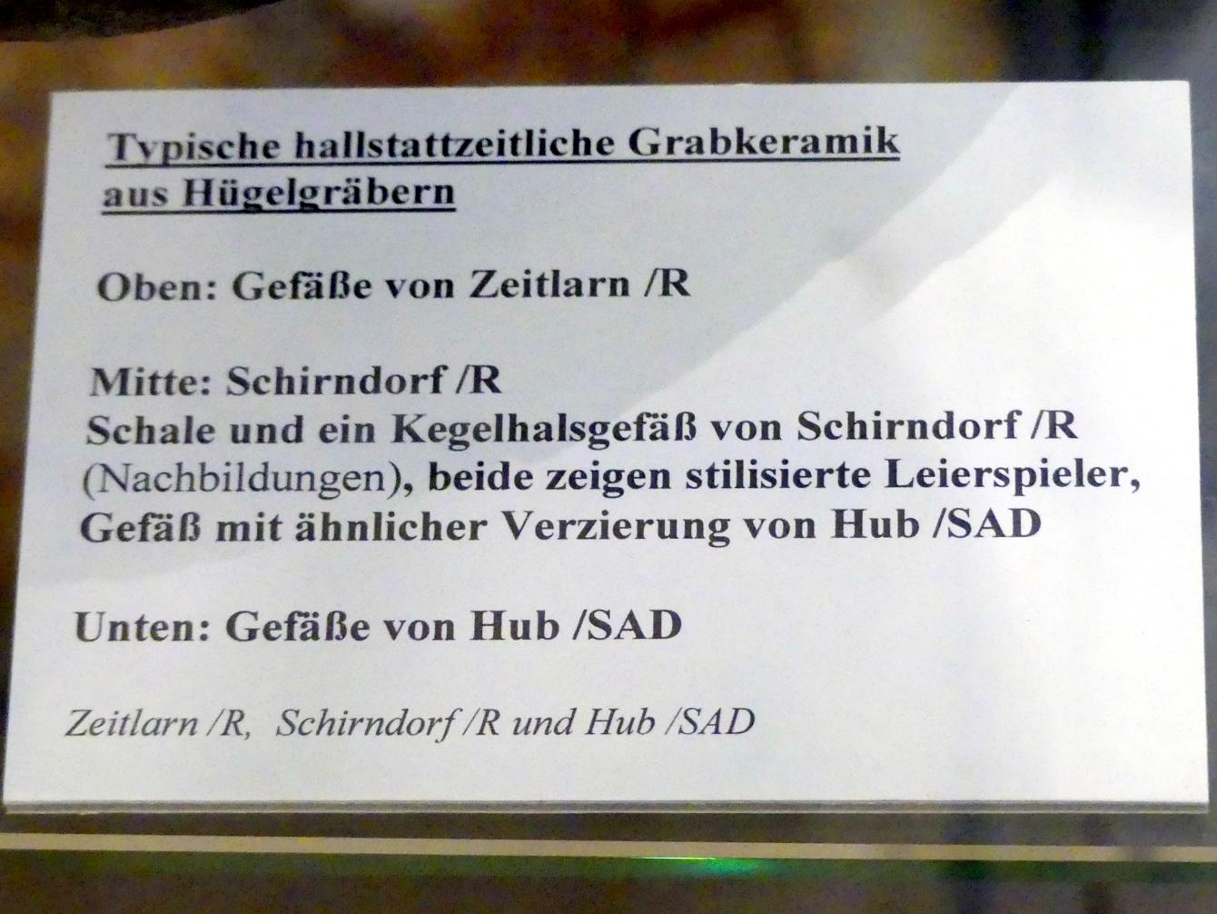 Kegelhalsgefäß, Hallstattzeit, 700 - 200 v. Chr., Bild 2/2